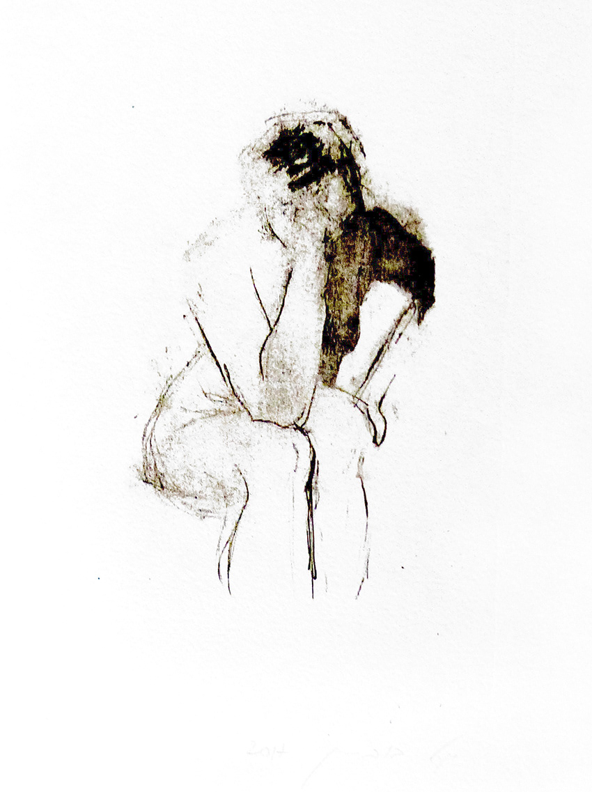 Aya, 2017. Lithograph
