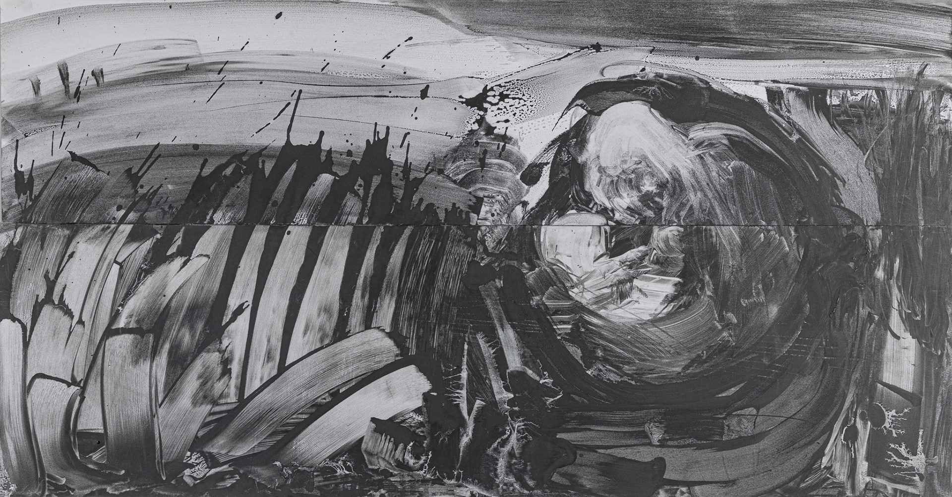 From the series Face of the Earth 2023 (diptich) | 53x101cm