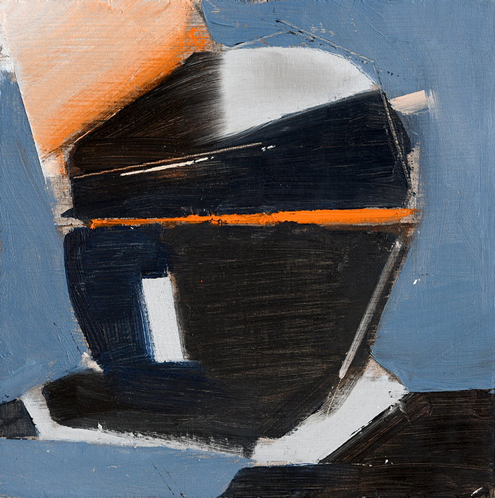 Grandma Betty's tea set 2022 | oil on panel 20x20 cm