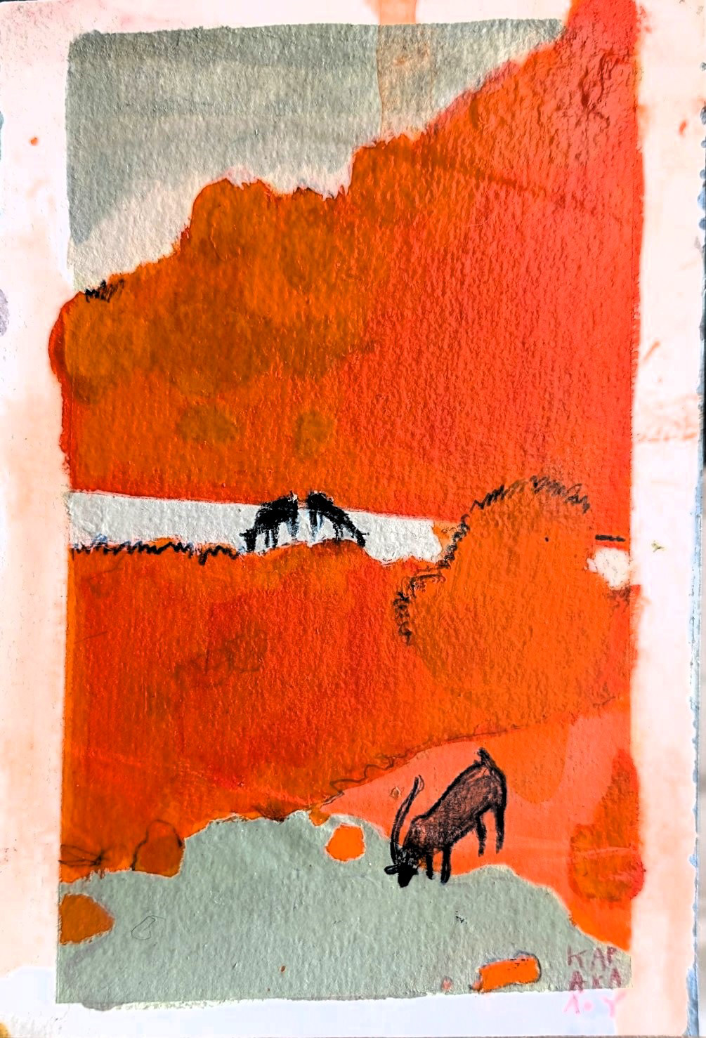 Study for Neorio Goats