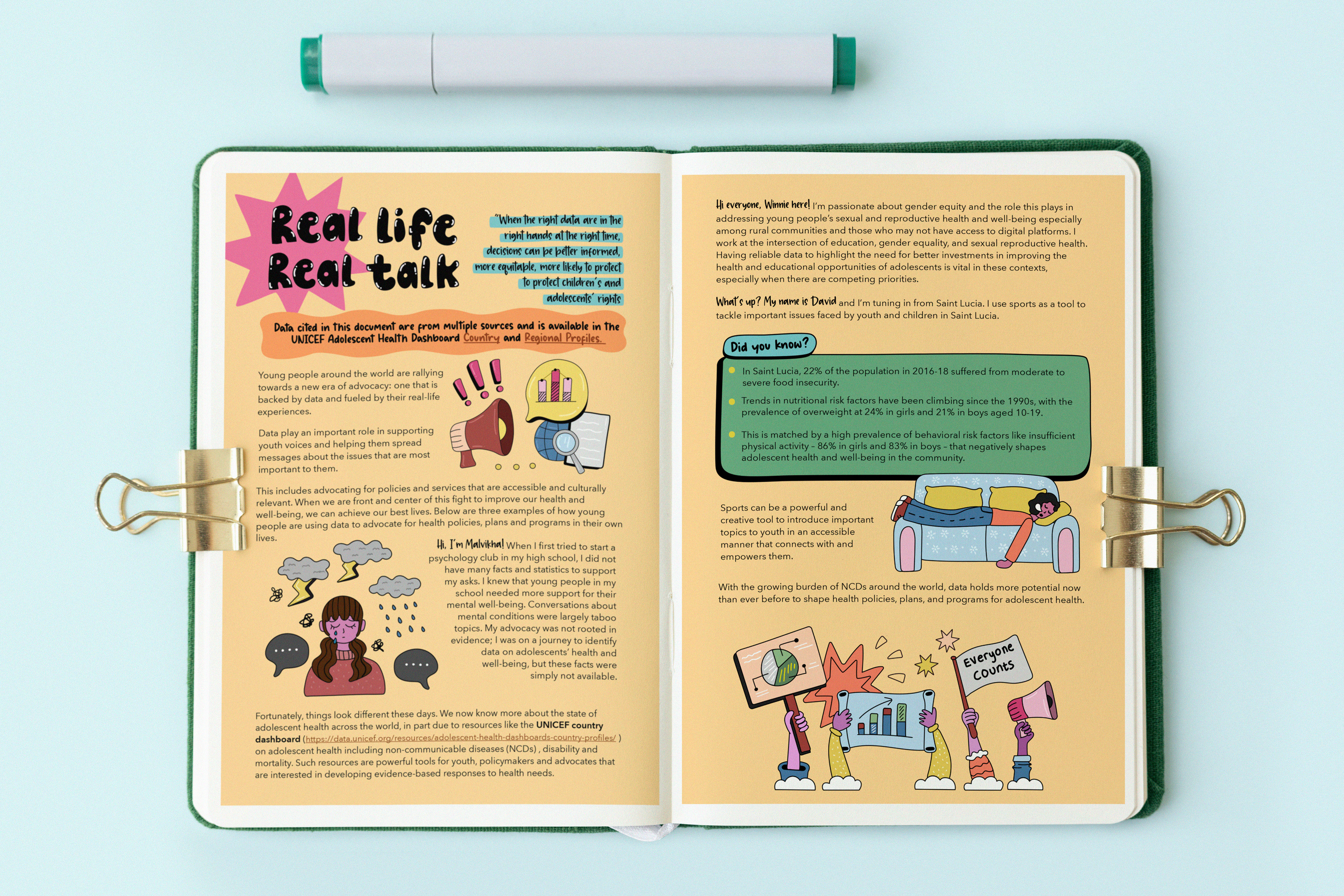 Data usage Unicef module