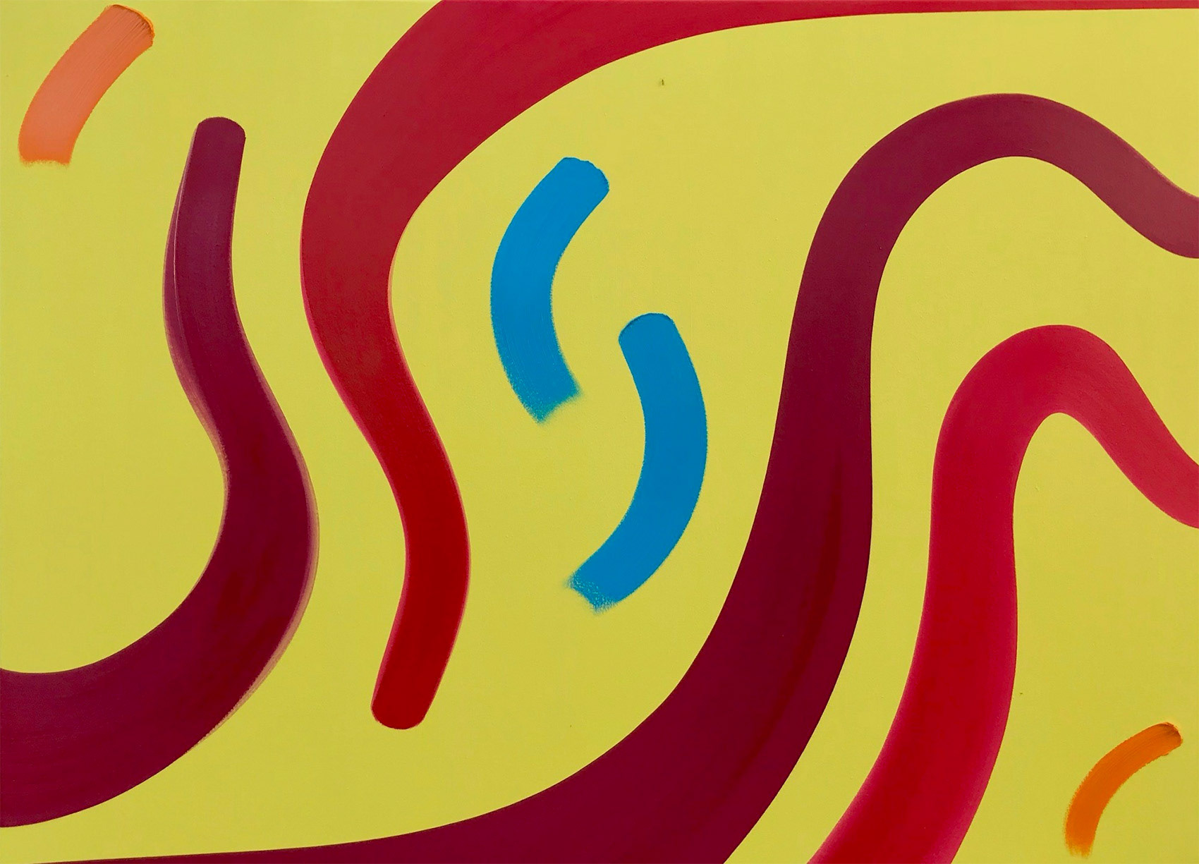 "Indelible Impression" - 36" x 48", $1,500 Oil on Canvas