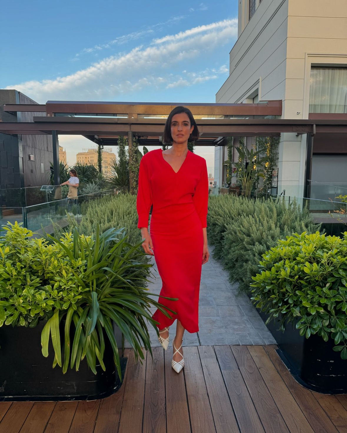 Blanca Romero en evento