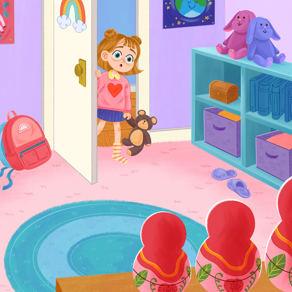 Excerpt from "Natasha and the Nesting Dolls"