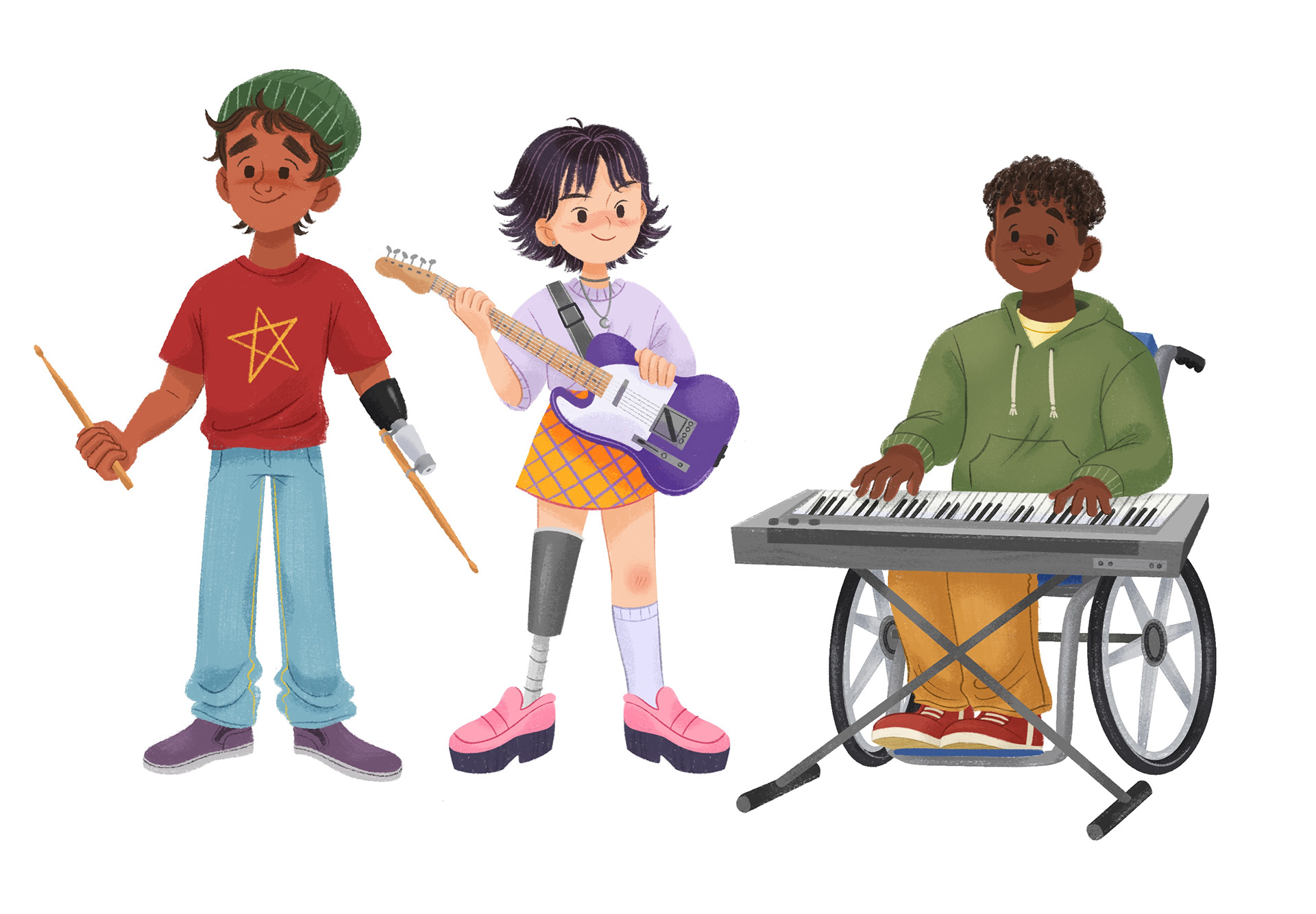 "Human Bionics" Character Design