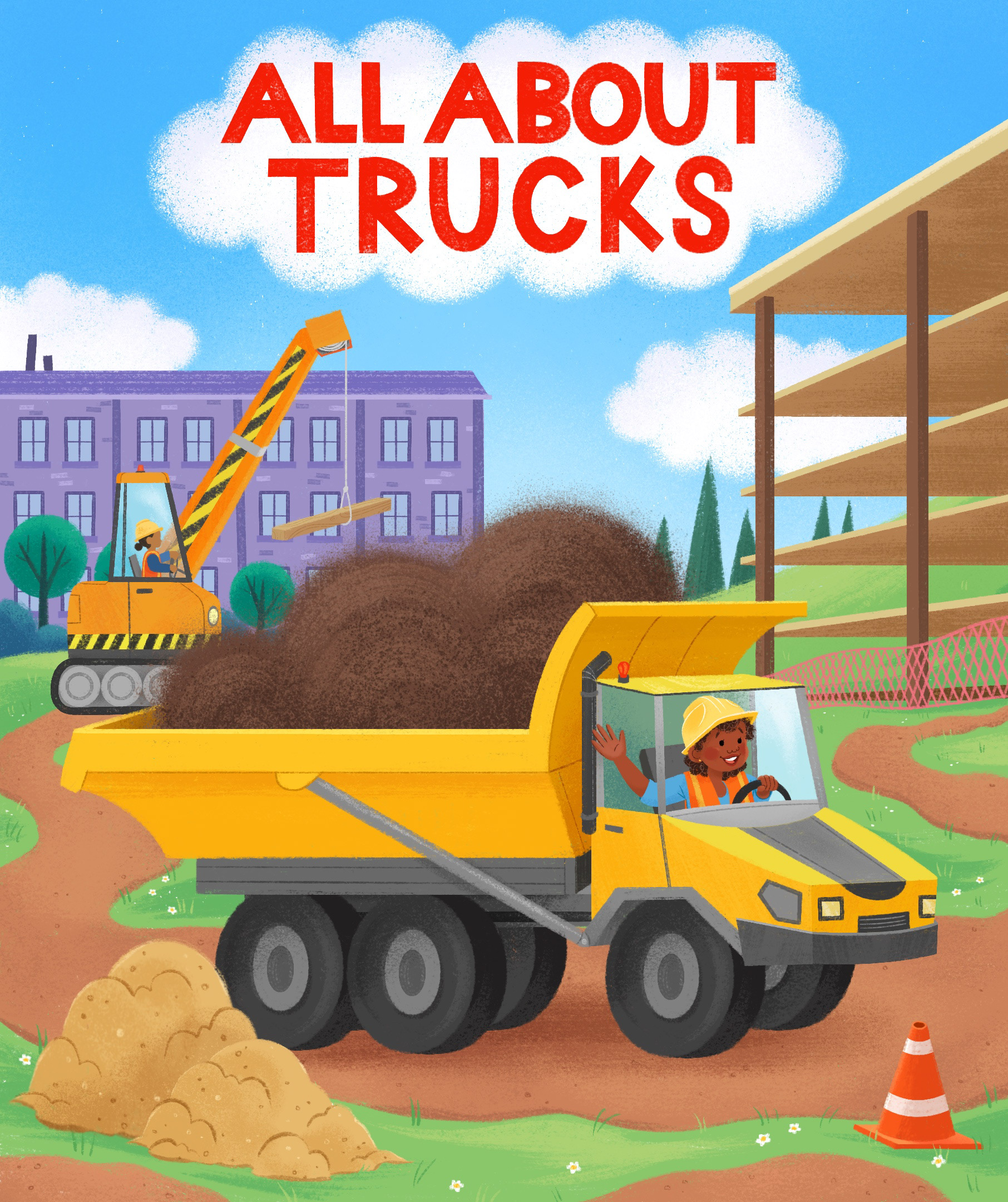 "All About Trucks" Cover Design