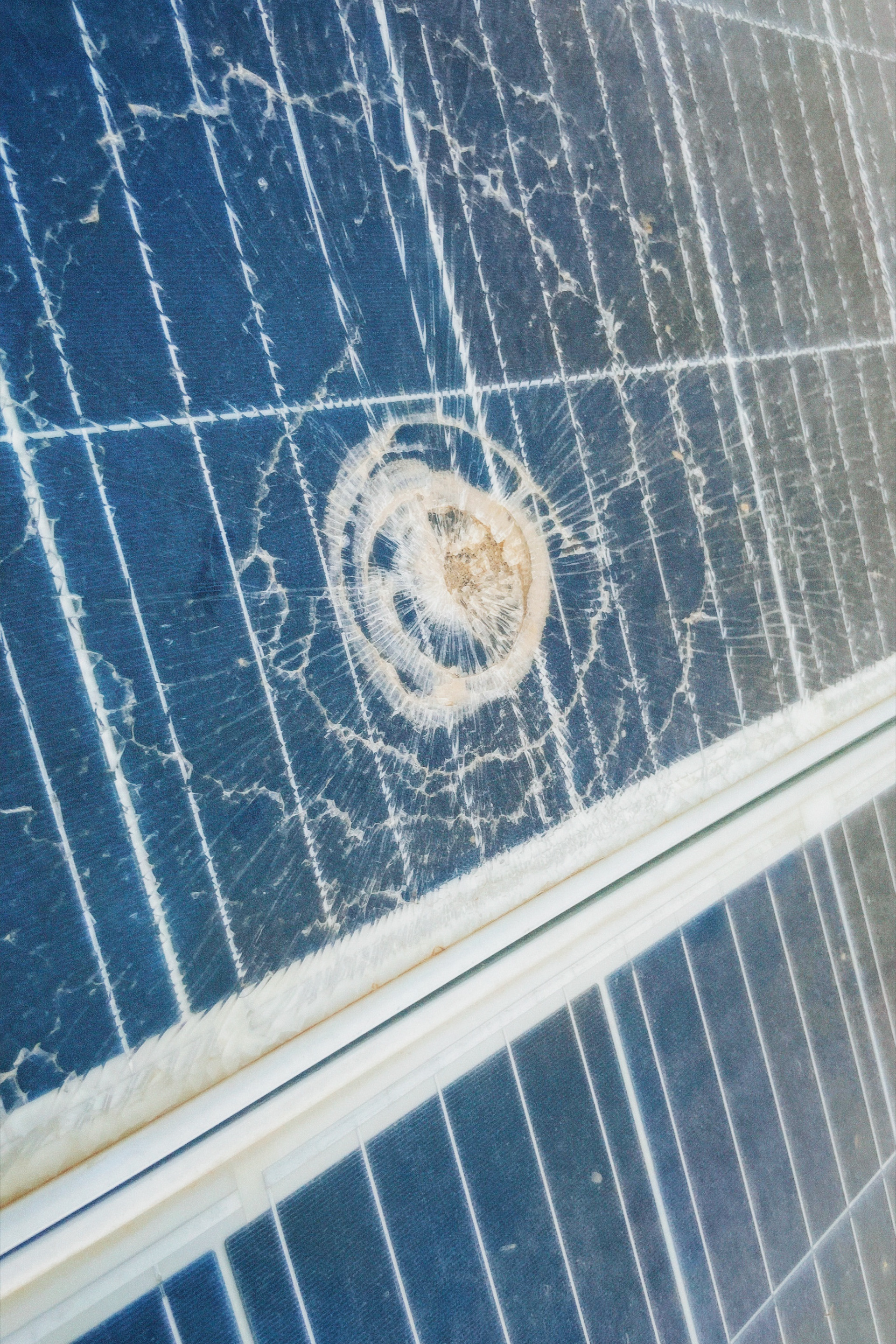 Libya, 2021: My Grandmother uses solar panels to get electricity. A privilege not many in Libya are granted. She wakes up one morning with no lights in her house. Only to realize her solar panel was shot.