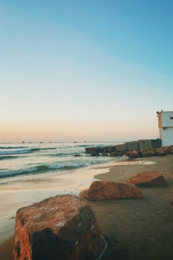 The abandoned Mediterranean Sea.