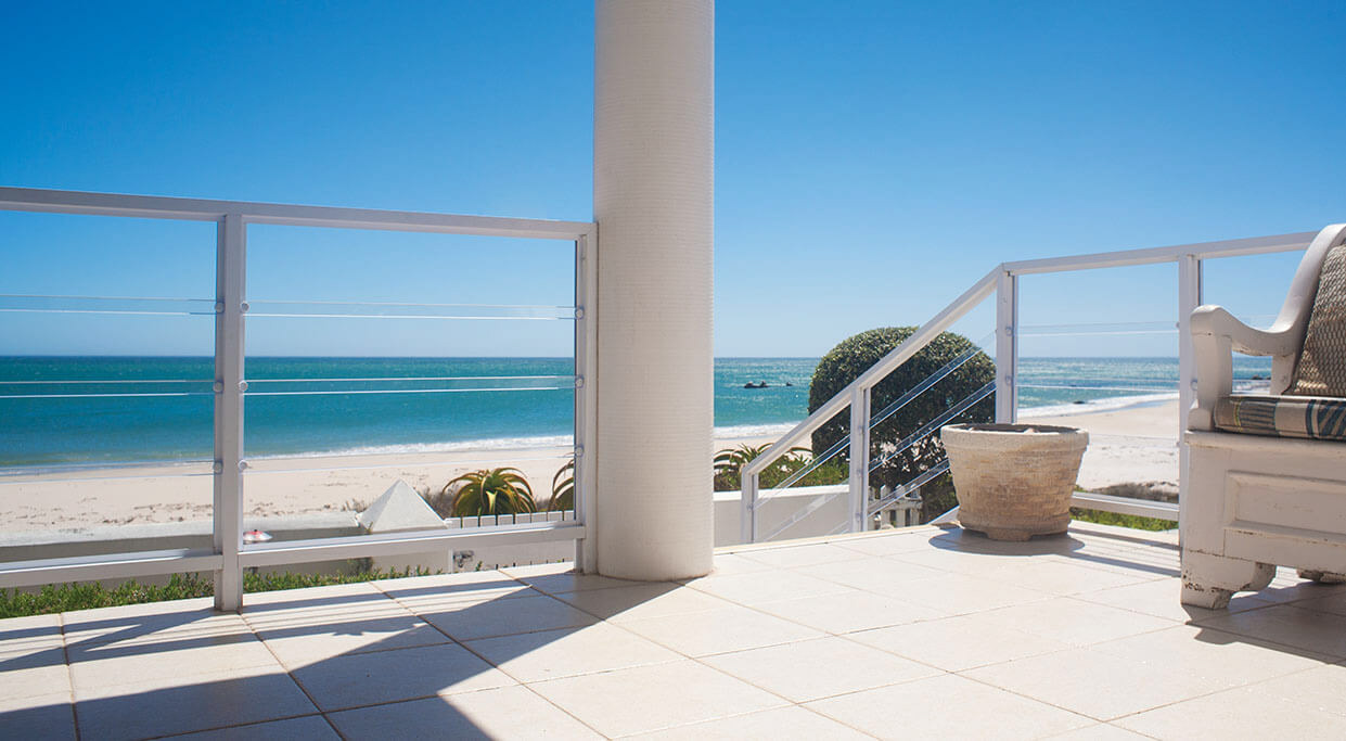 St Helena clear balustrades by Clearbars Cape Town