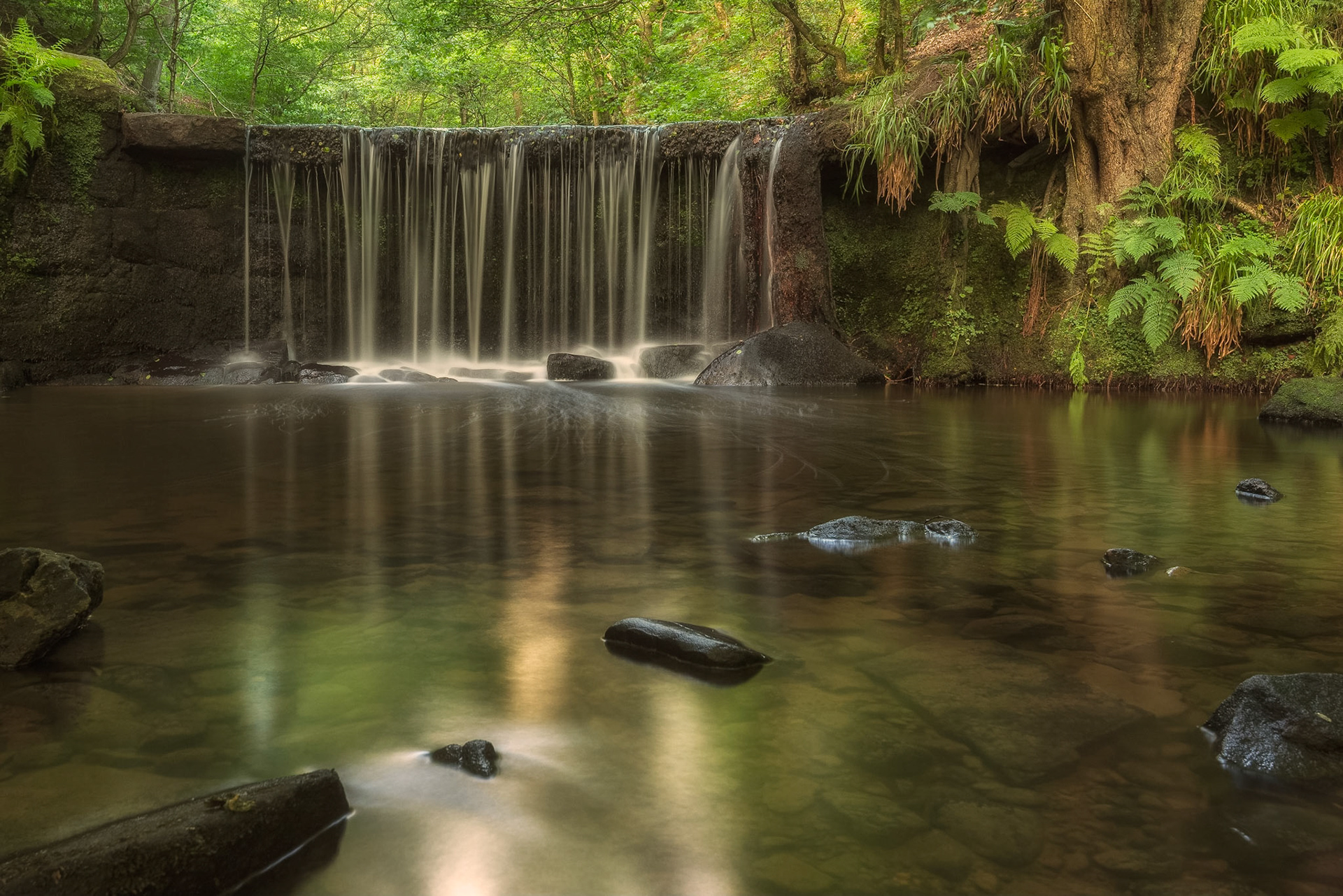 Knypersley Waterfall