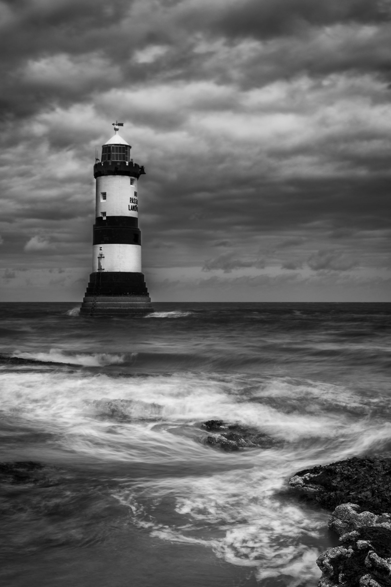 Penmon Lighthouse - Mono