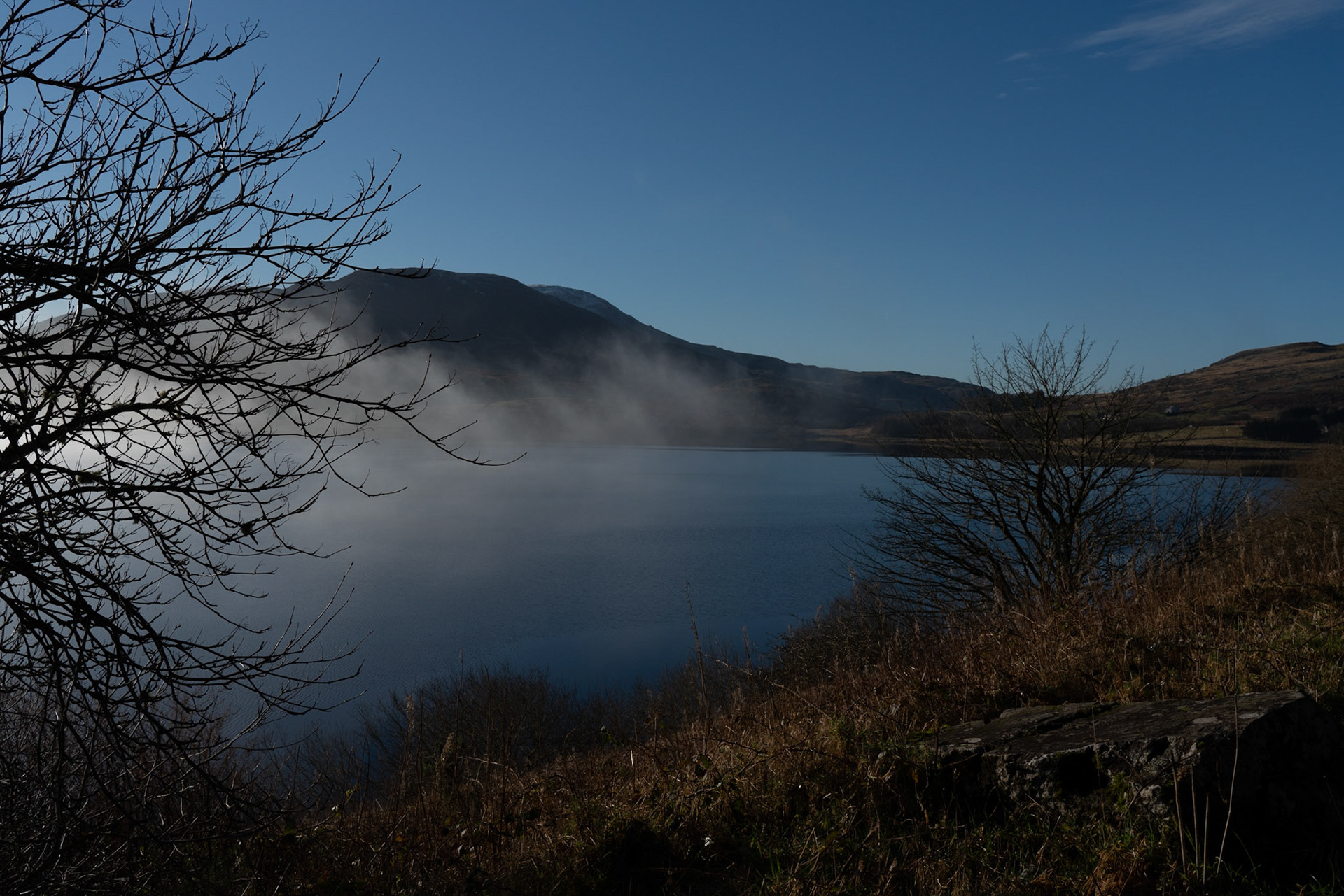 Mist at Llyn Celyn