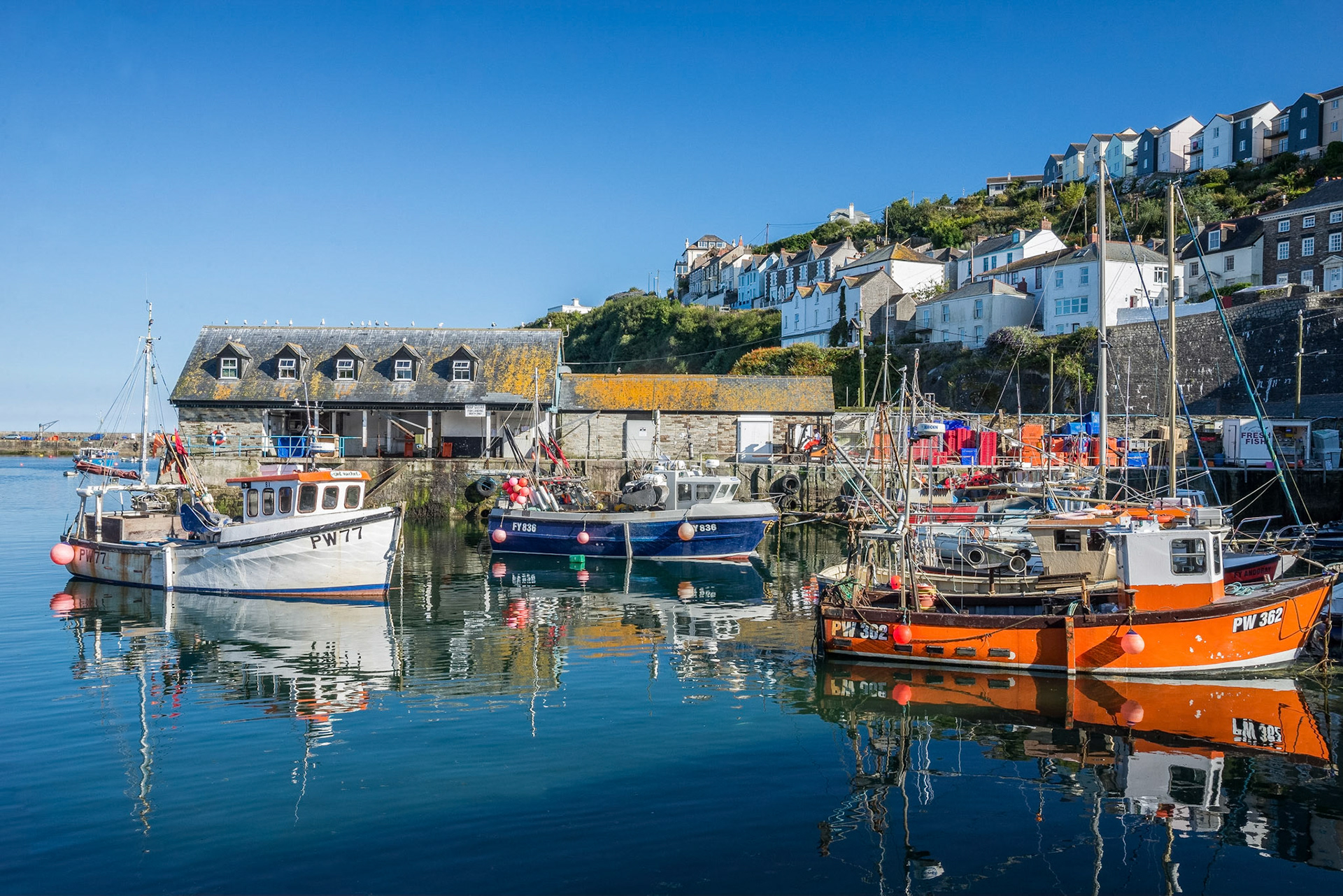 Mevagissey Fishing Boats