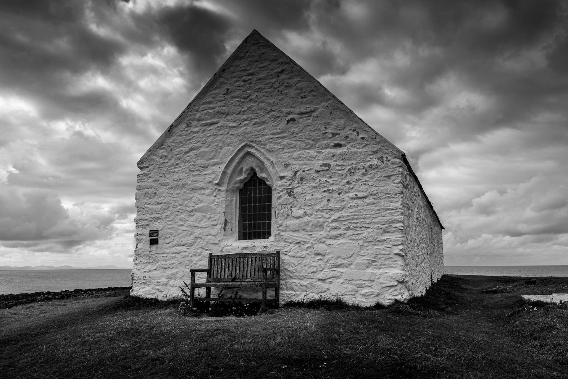 St Cwyfan's 'Church in the Sea' Aberffraw