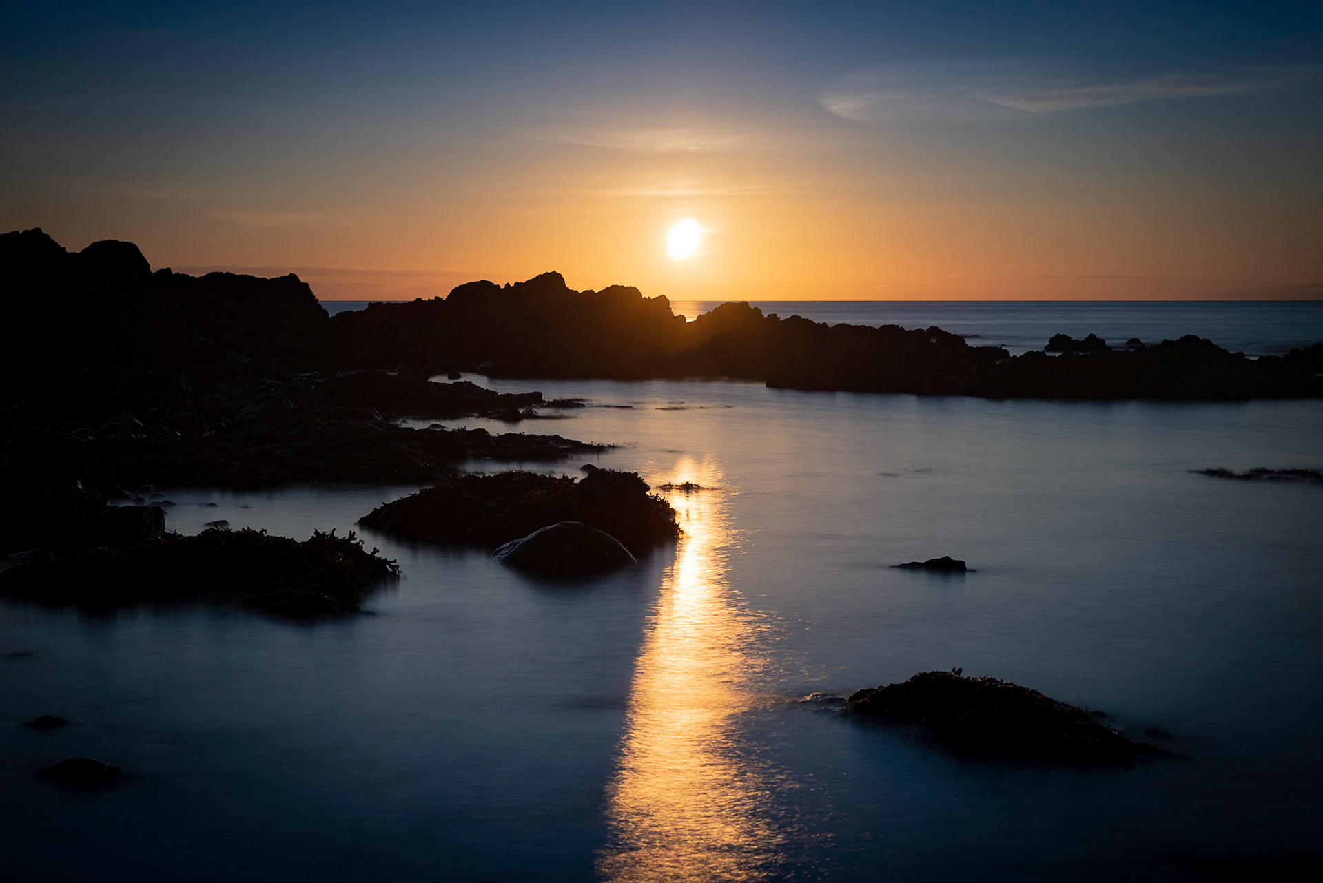 Porth Swtan, Church Bay Sunset