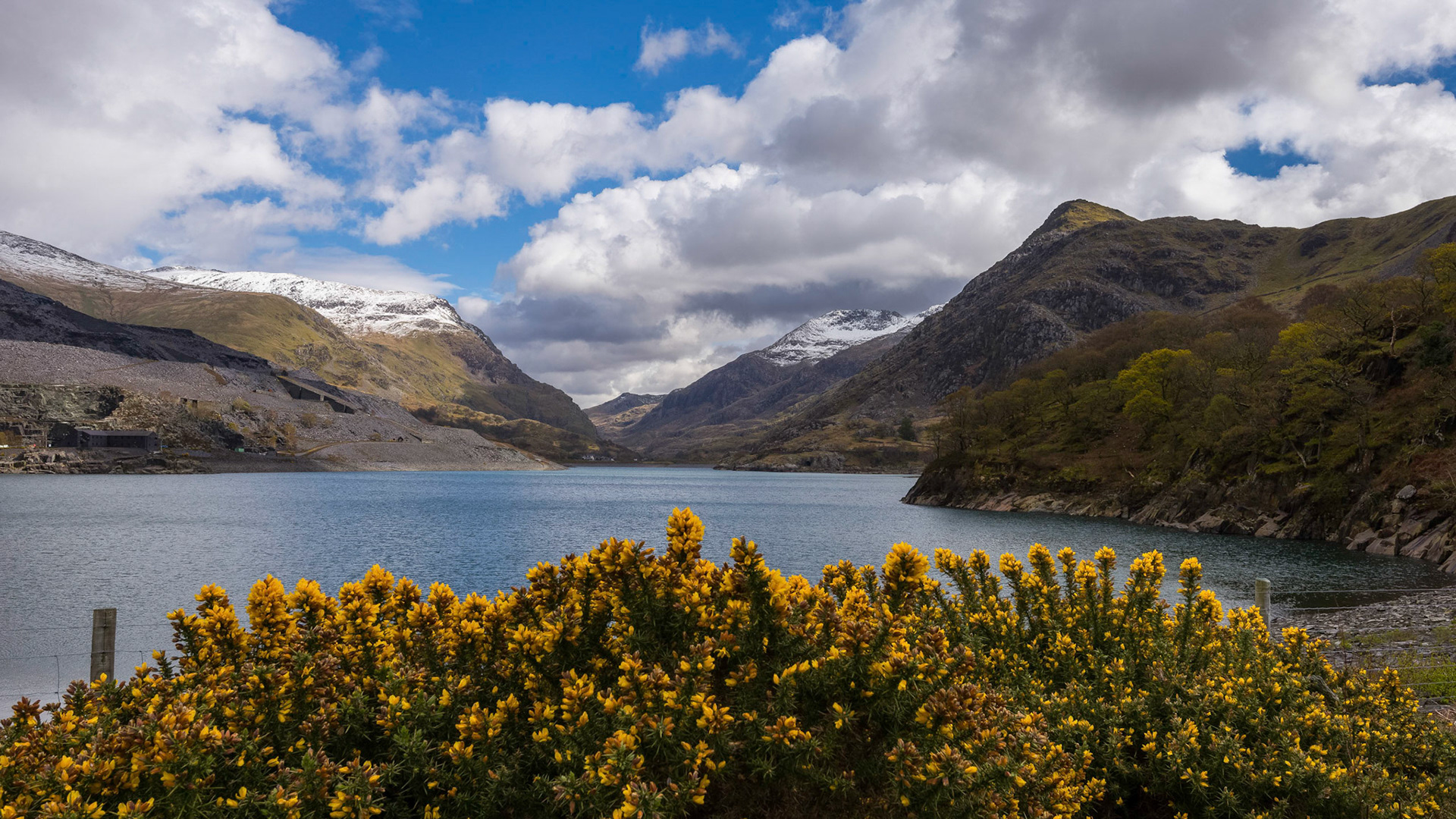 Snowdonia from Llyn Padarn