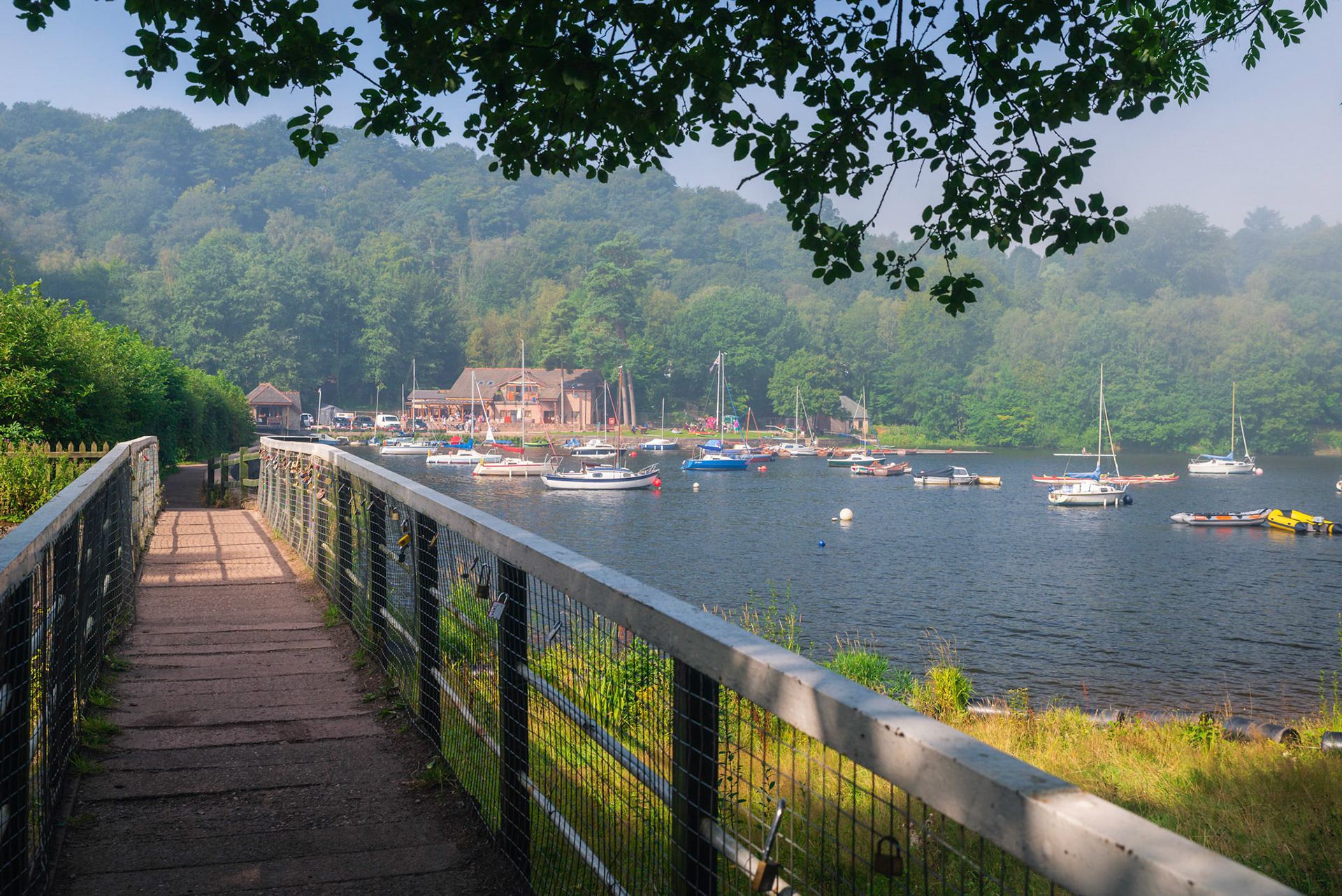 Mist on Rudyard Lake