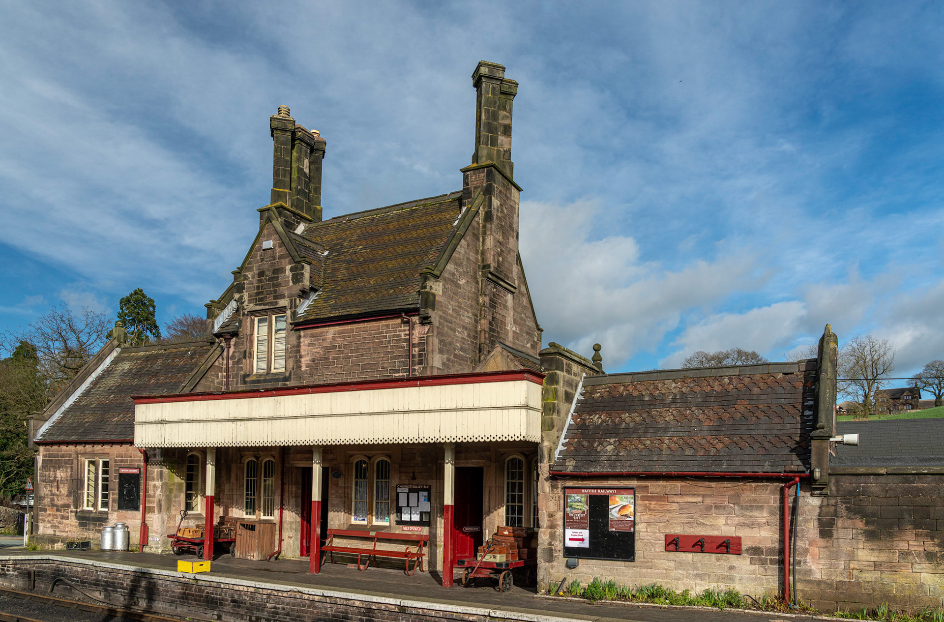Cheddleton Station