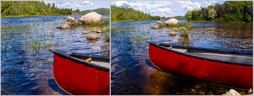 before and after image showing how Generative Expand can increase the dimensions and add information to an existing scene