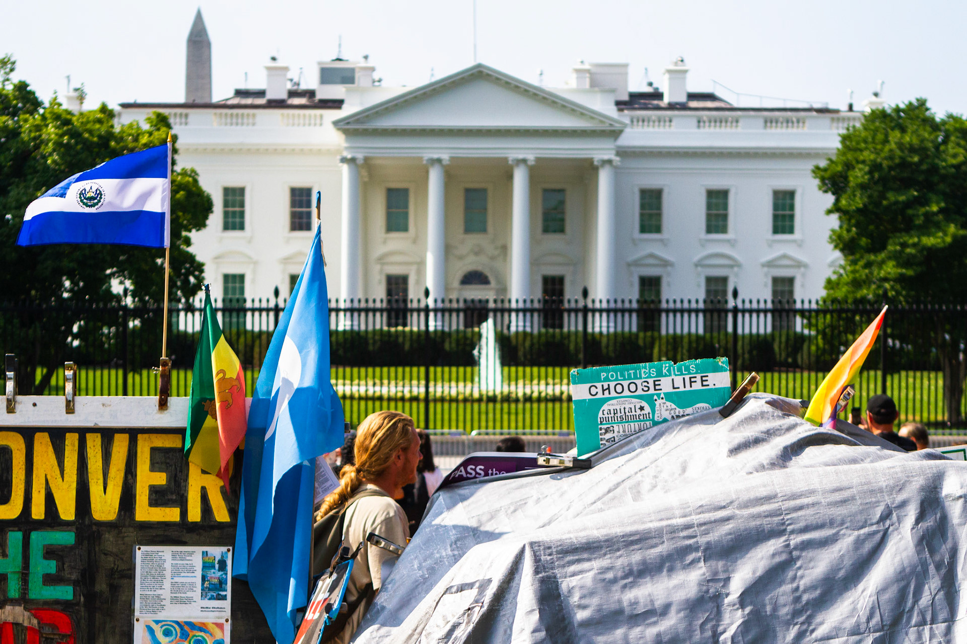 Anti-nuclear vigil returns to Lafayette Square