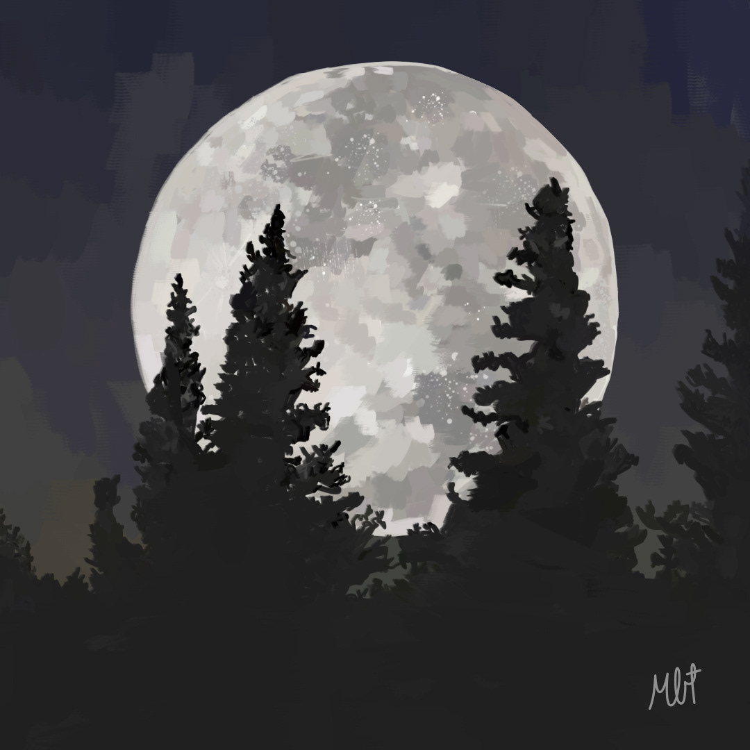 LUNA LLENA - Estado de plenitud / FULL MOON - State of fullfilment