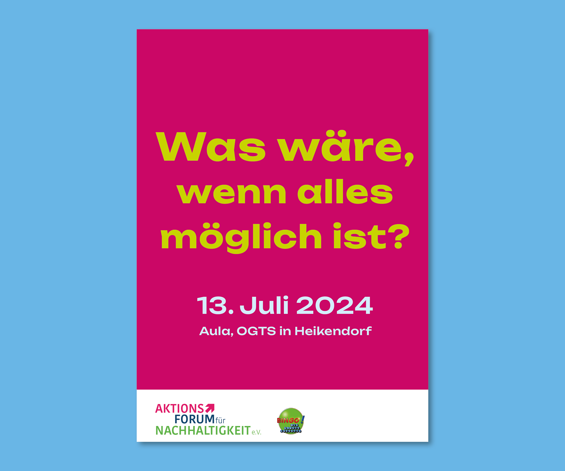 Aktionsforum für Nachhaltigkeit e.V.