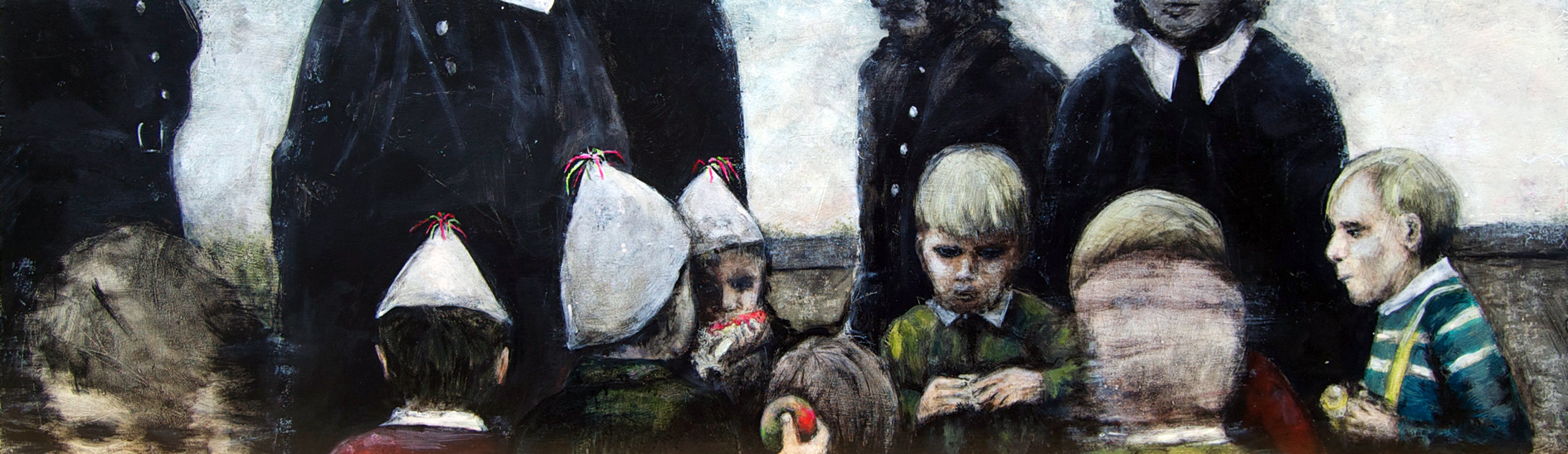 lesson, 200x48, Acryl auf Holz (vergeben)