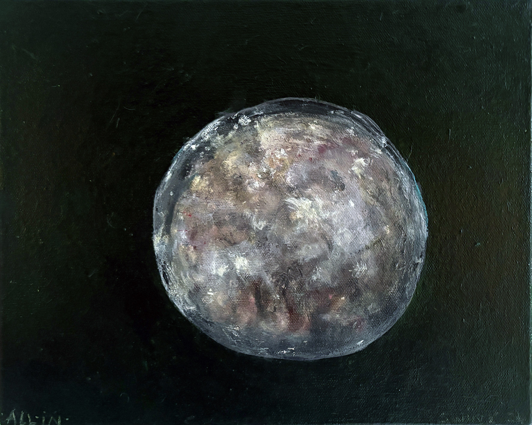 all_in, 30 x 24 cm, Acrylfarbe auf Leinwand, 650,–