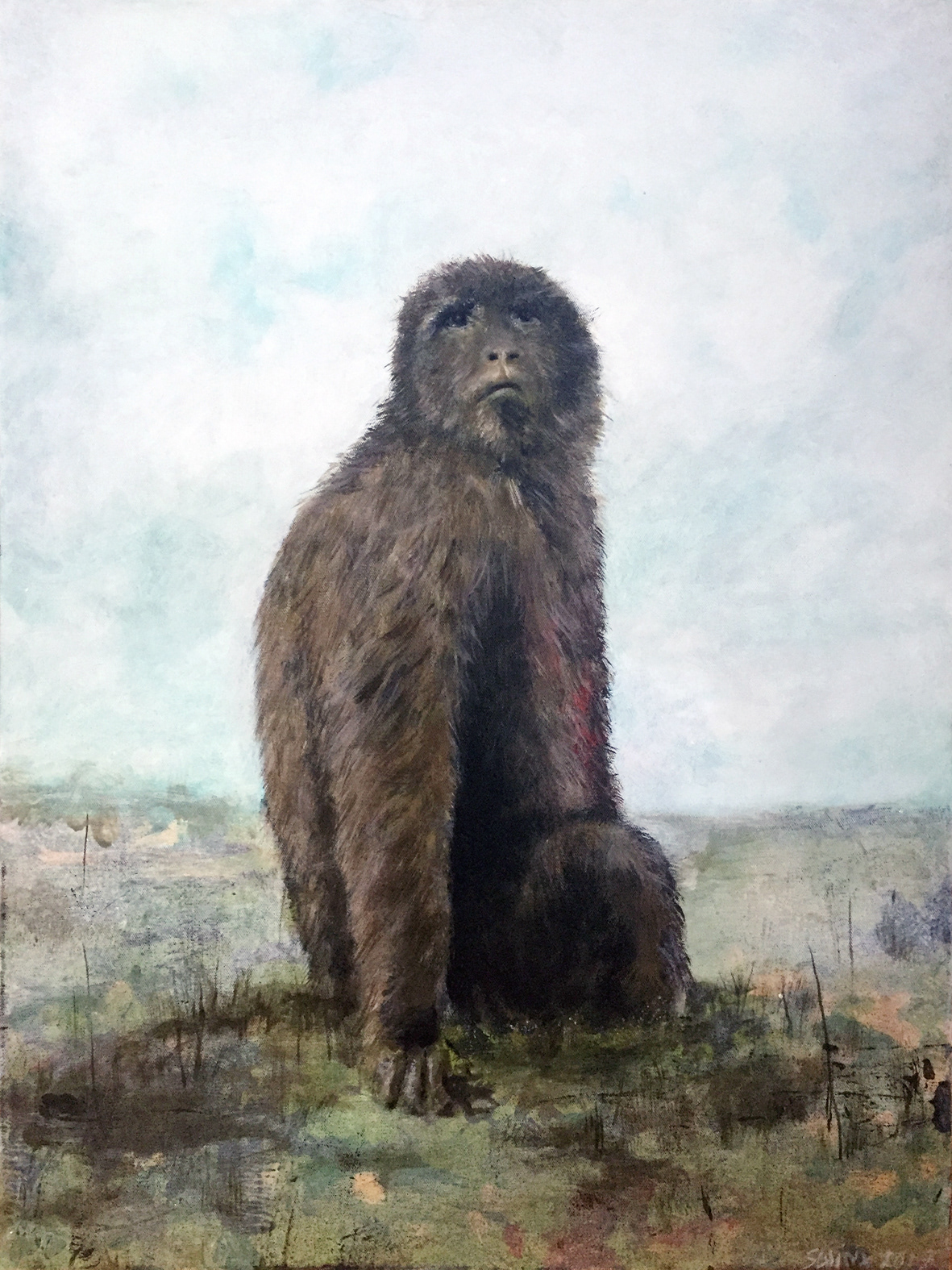 Ego (KingKong), 60 x 80, Acryl auf Leinwand (vergeben)