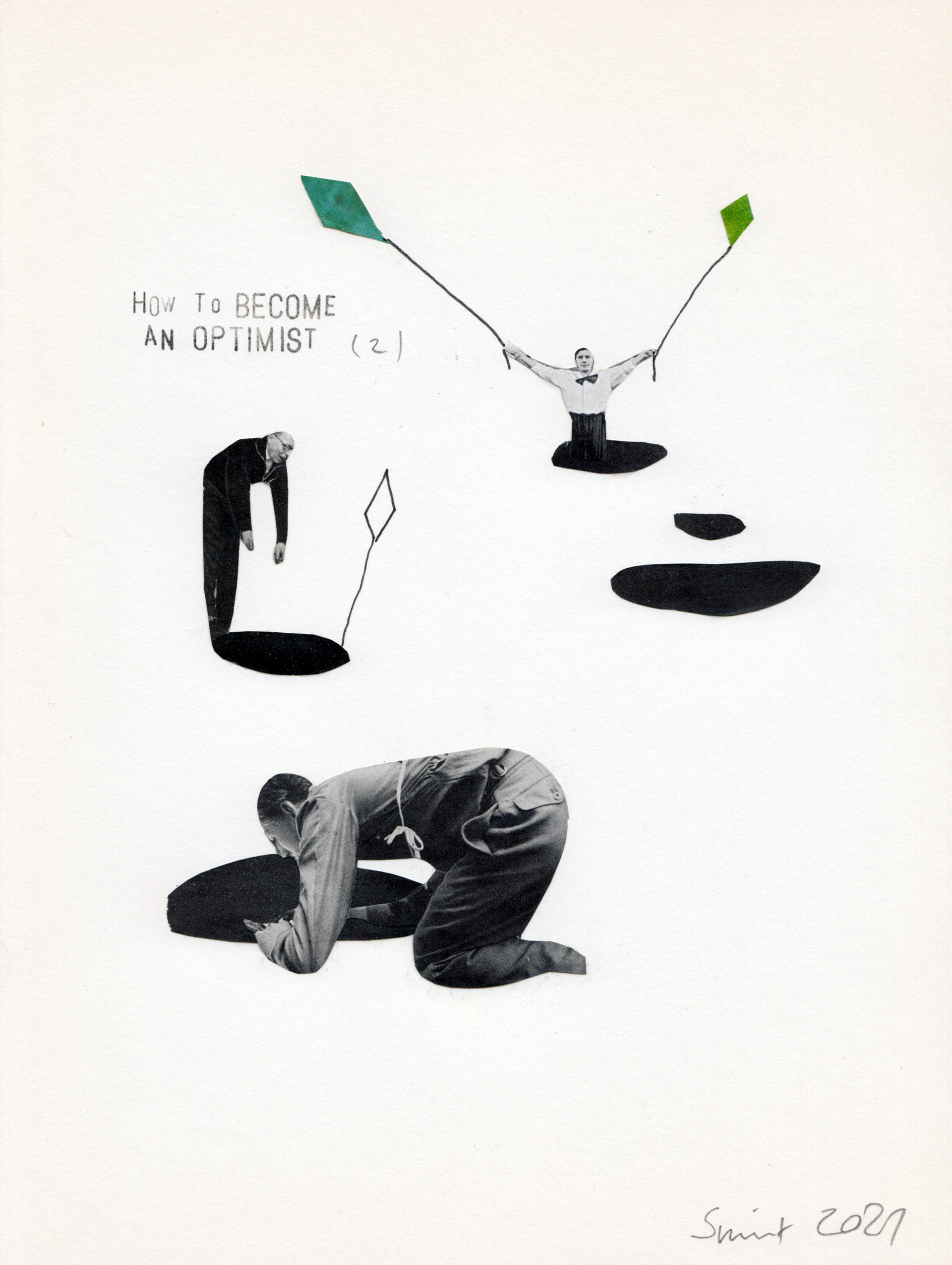 how to be an optimist 2, A4, vergeben