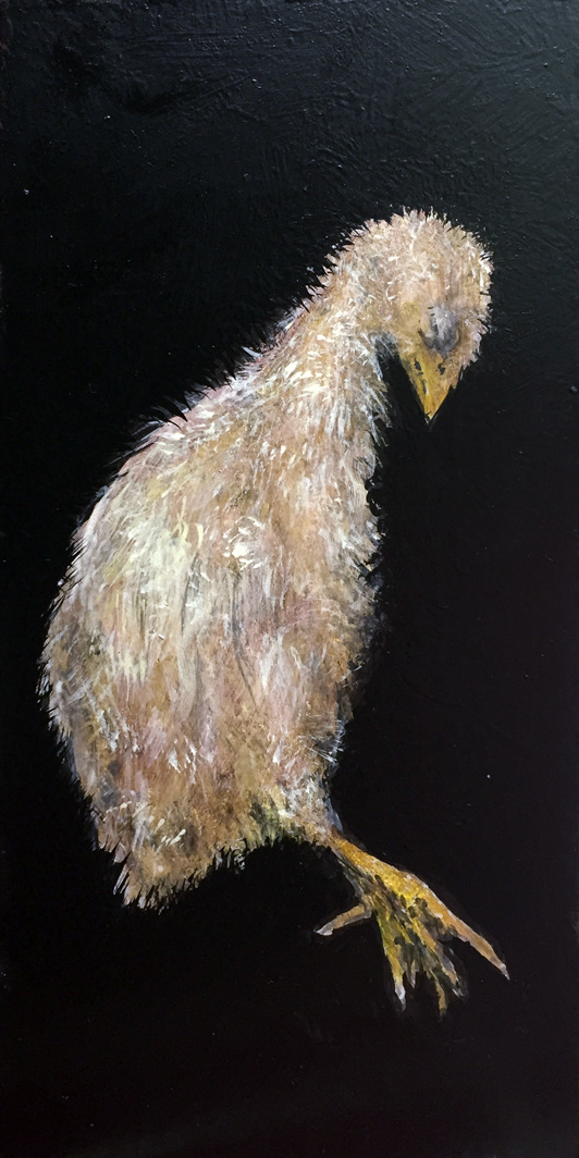 Pneumonia, 15 x 30, Acryl auf Holz    (vergeben)