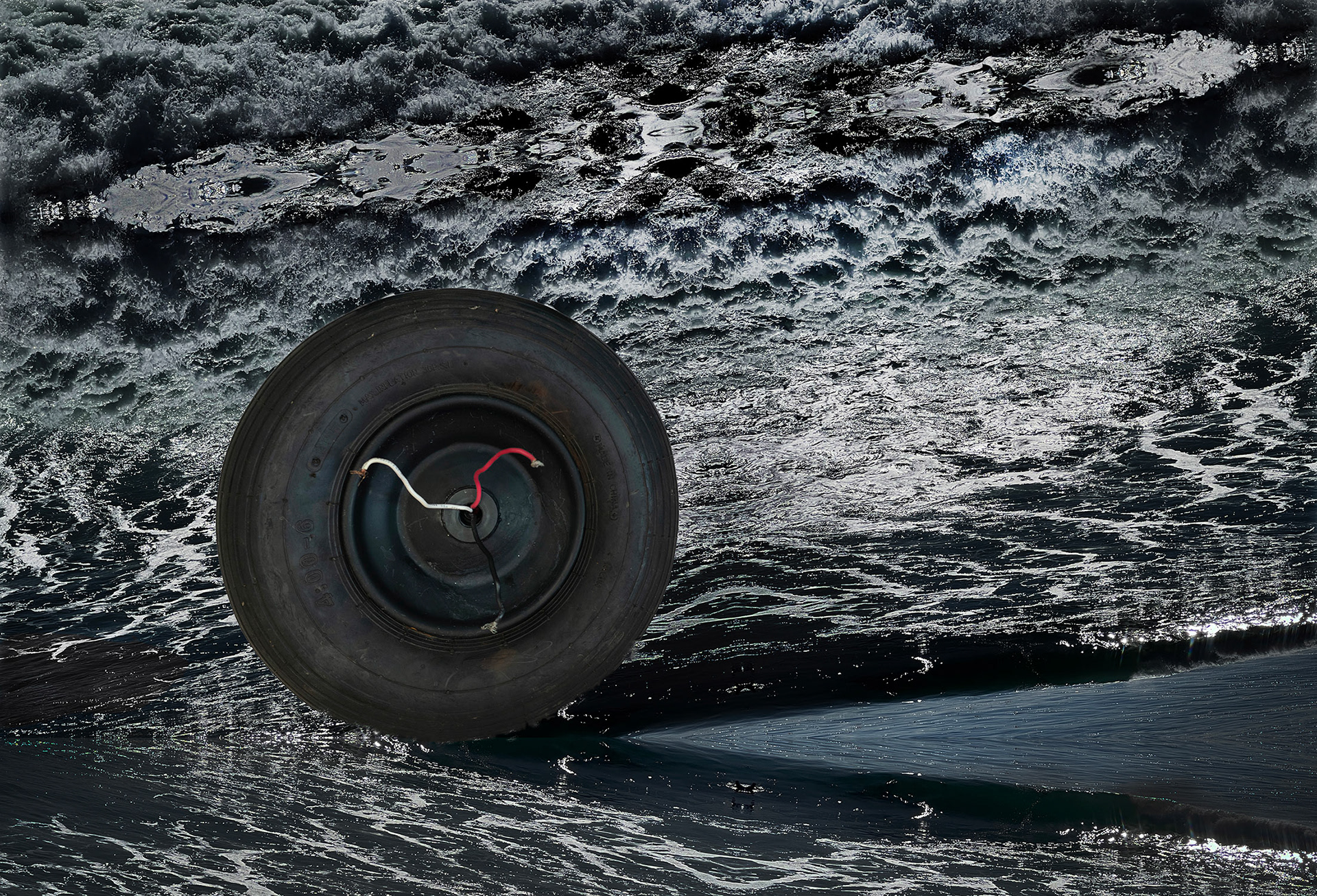 Hot Wheel in the Surf