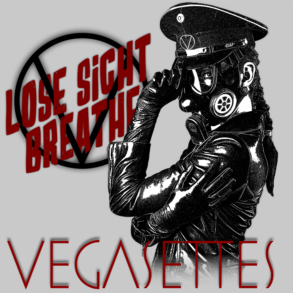 The Vegasettes' debut release needed a cover, and this is what I came up with for them. Not keen on the fonts we went with, but like the composition.