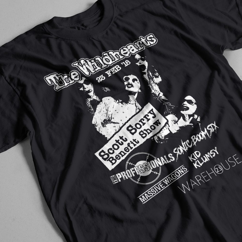Seeing some of the world's greatest rockstars wearing my designs has been amazing, but taking a call from the peerless Ginger Wildheart to design for The Wildhearts will take some beating. Having a little more time and creative freedom would have been great, but hey, this was for the greatest British band in the last 30 years, so you just say "yes" and "thank you".