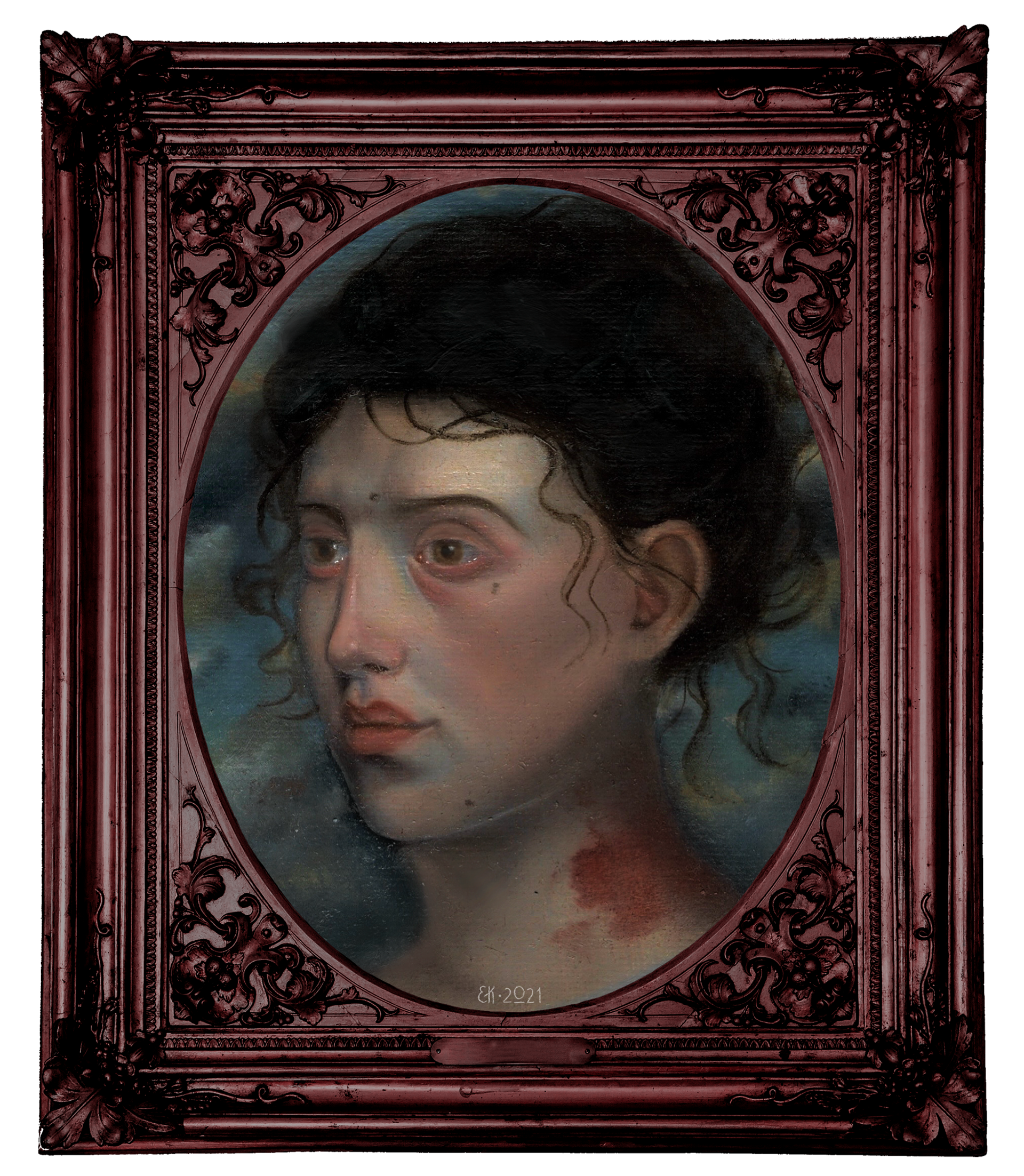 "The Mark", Oil on Linen [sold]