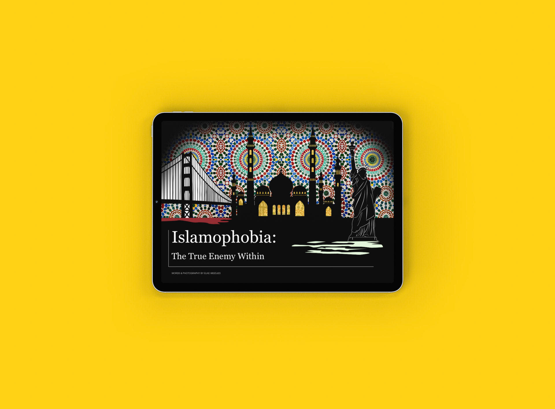 Machine Graphics Work Auntie Shell Machine - Islam & the Western World
