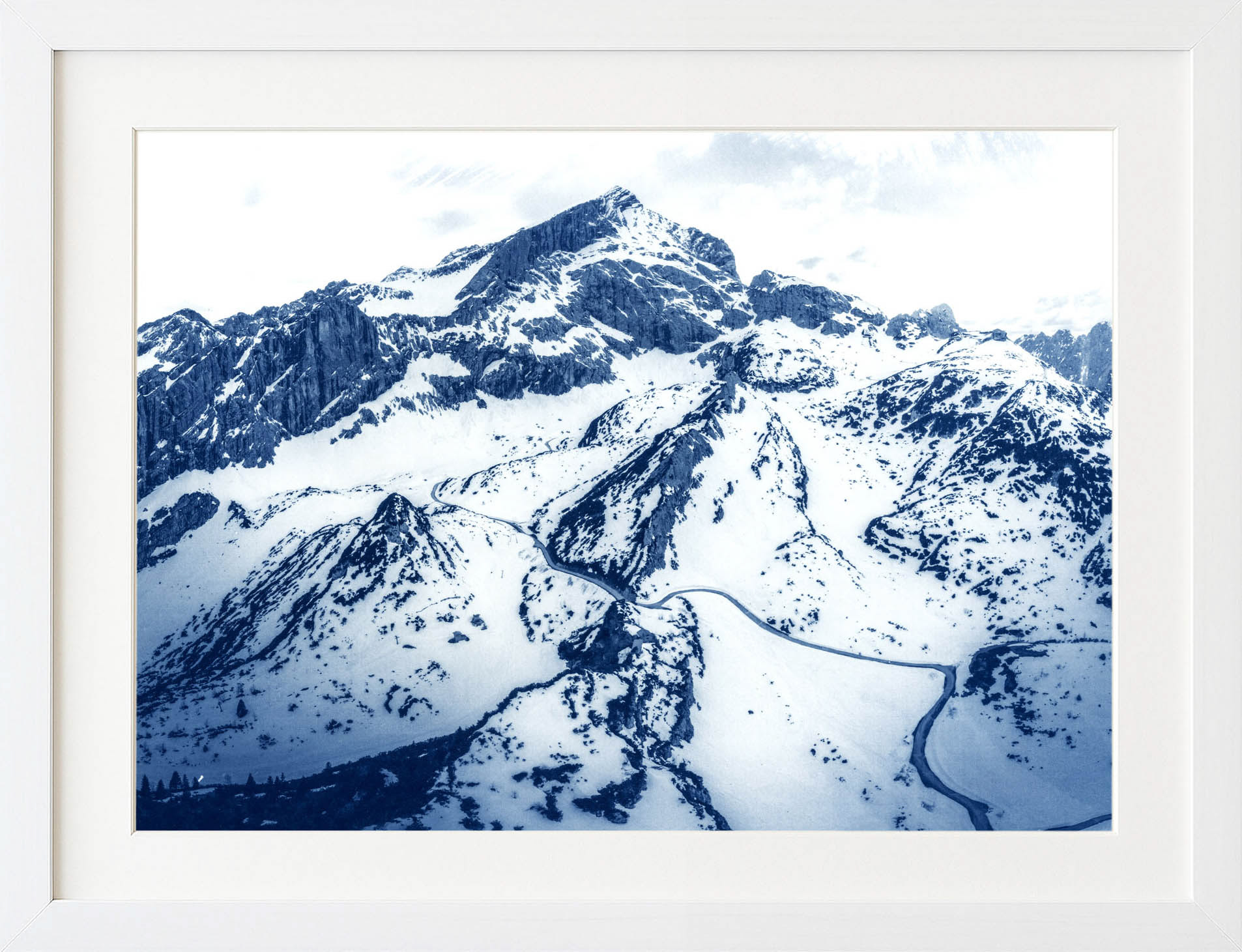 Alpspitz und Hochalm 20 x 30 cm