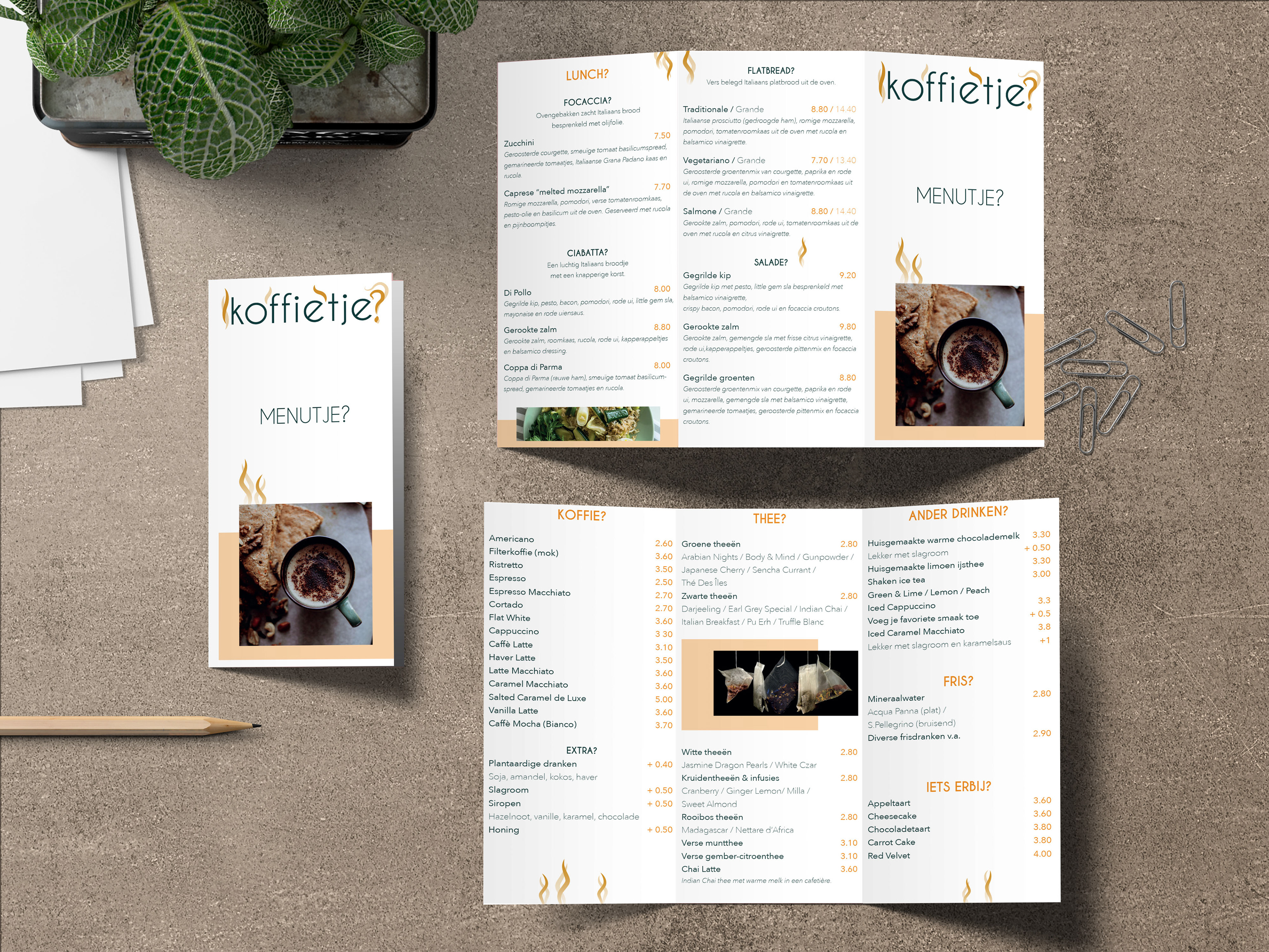 Koffietje? Menukaart - 2021