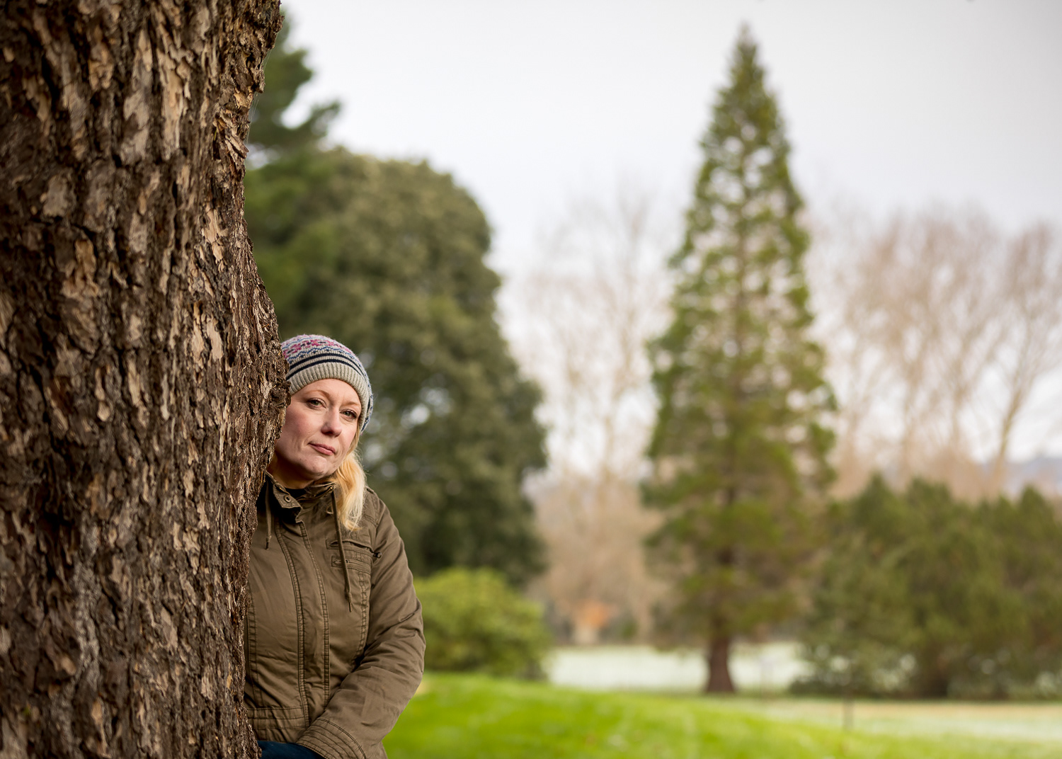 Ellen Penstone-Smith. Head Gardener at Farringford House
