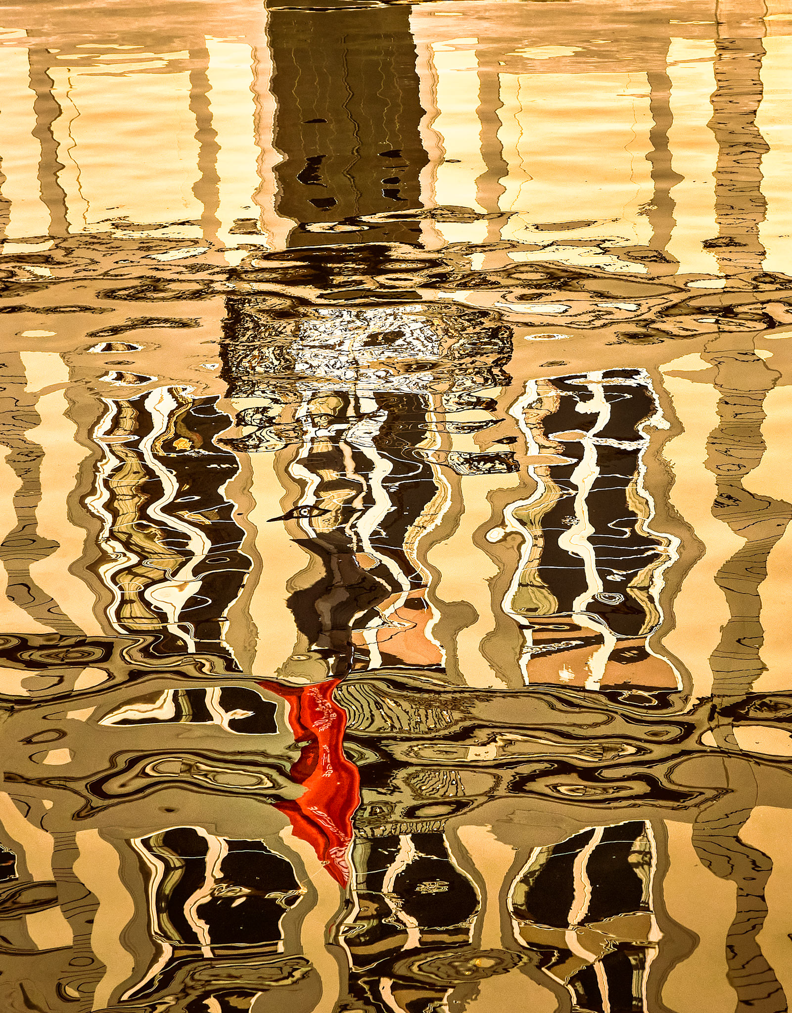 Buildings Reflected II, Bruges