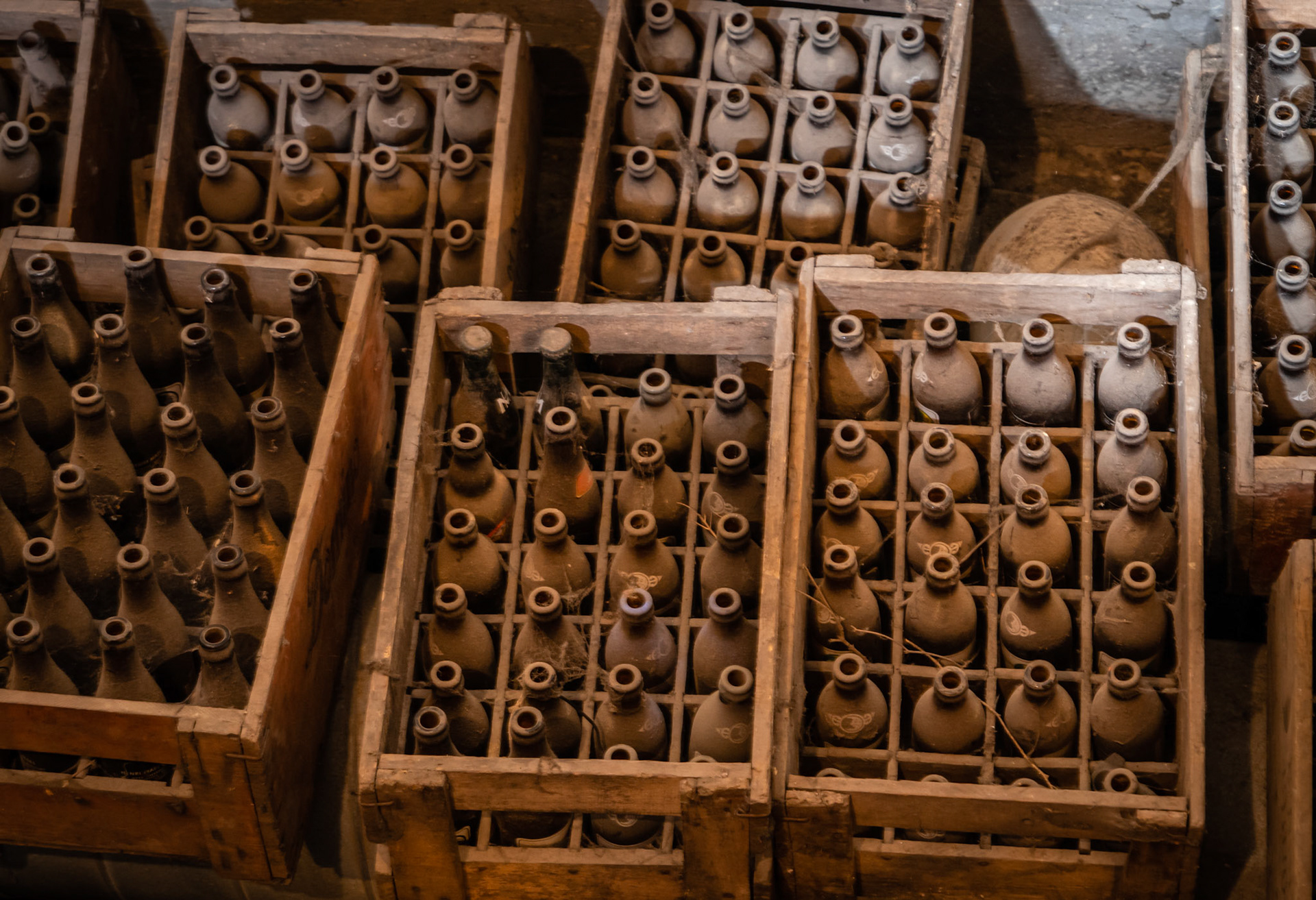 Old Beer Bottles, Bruges