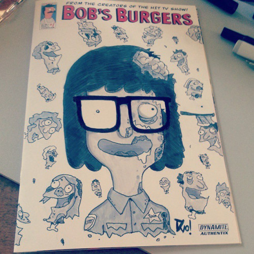 Dvoart Bobs Burgers Comic Covers 6384