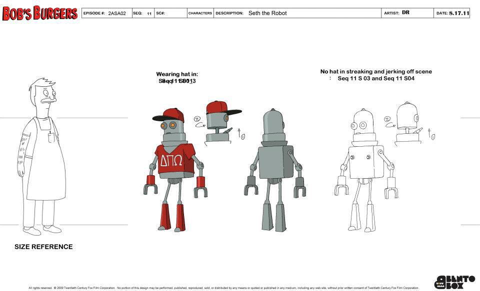 Dvoart Bobs Burgers Design 8037