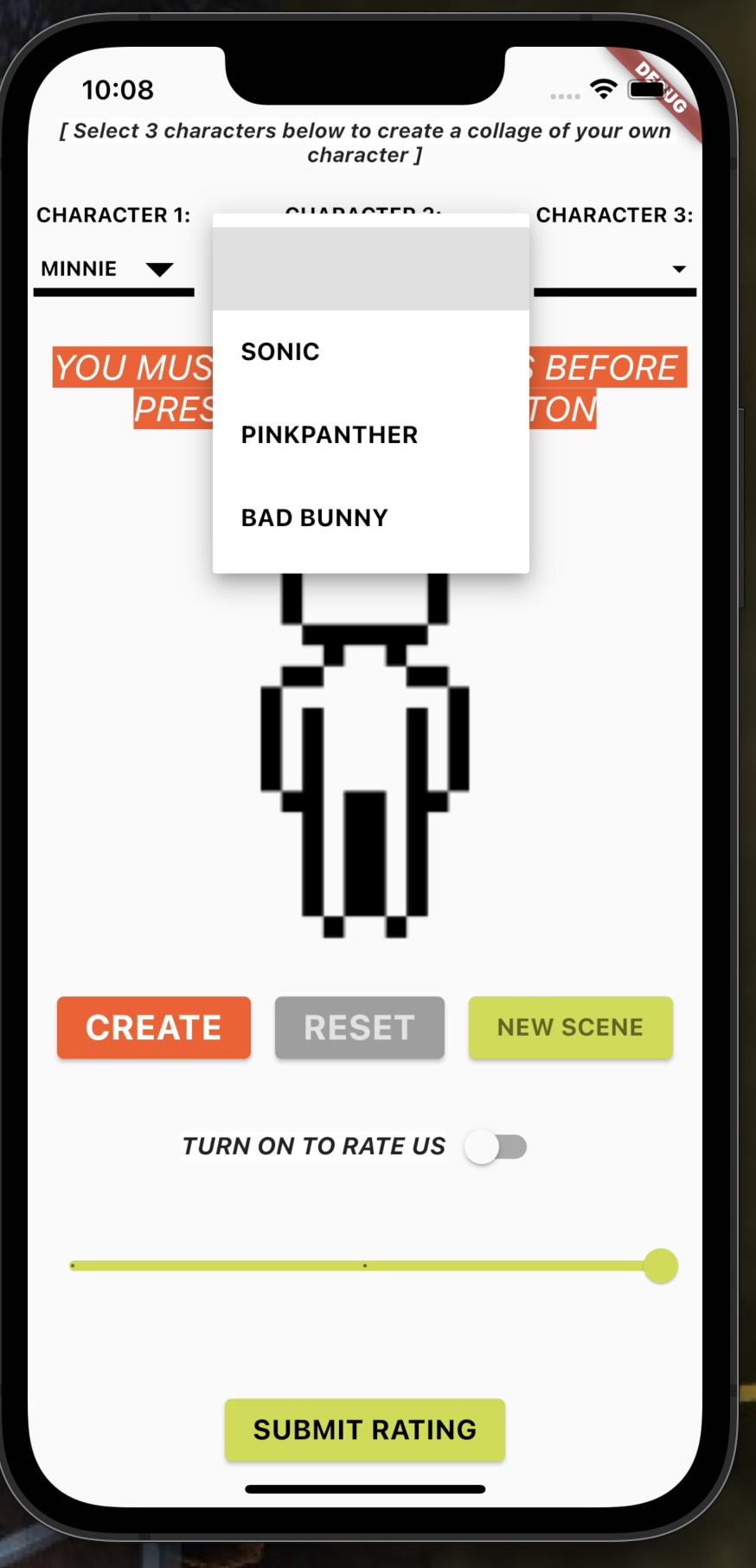 My Pop Friend App - Mobile Programming - First Iteration by Erik Soriano