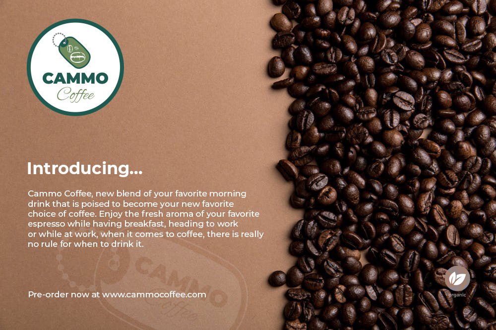 Erik Soriano Miami - Cammo Coffee Branding