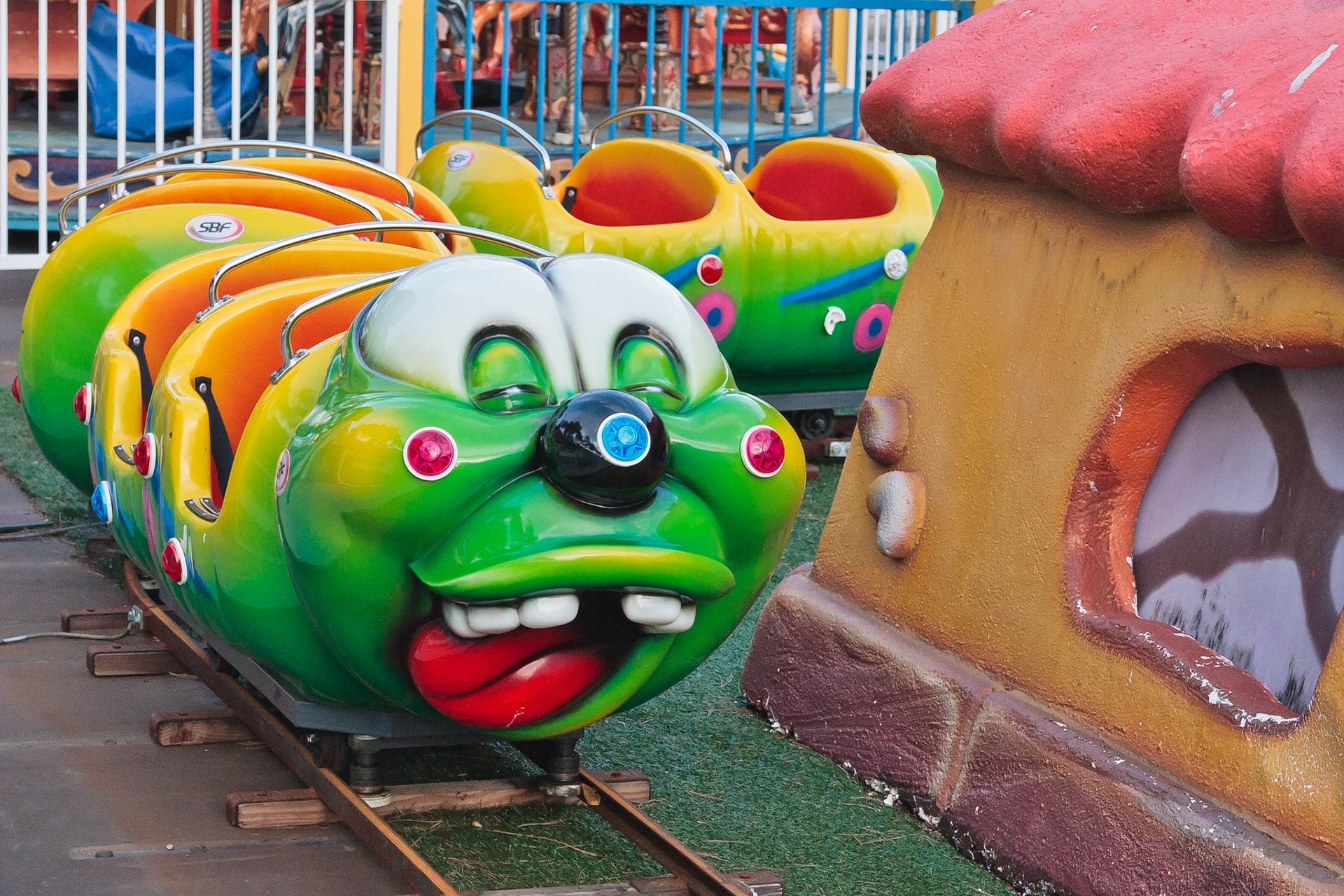 Parque infantil en el monte Igueldo