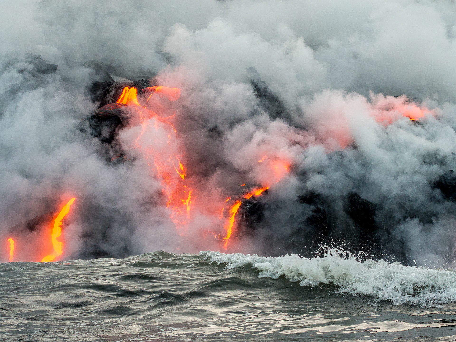Lava del Pu'u 'Ō'ō vent