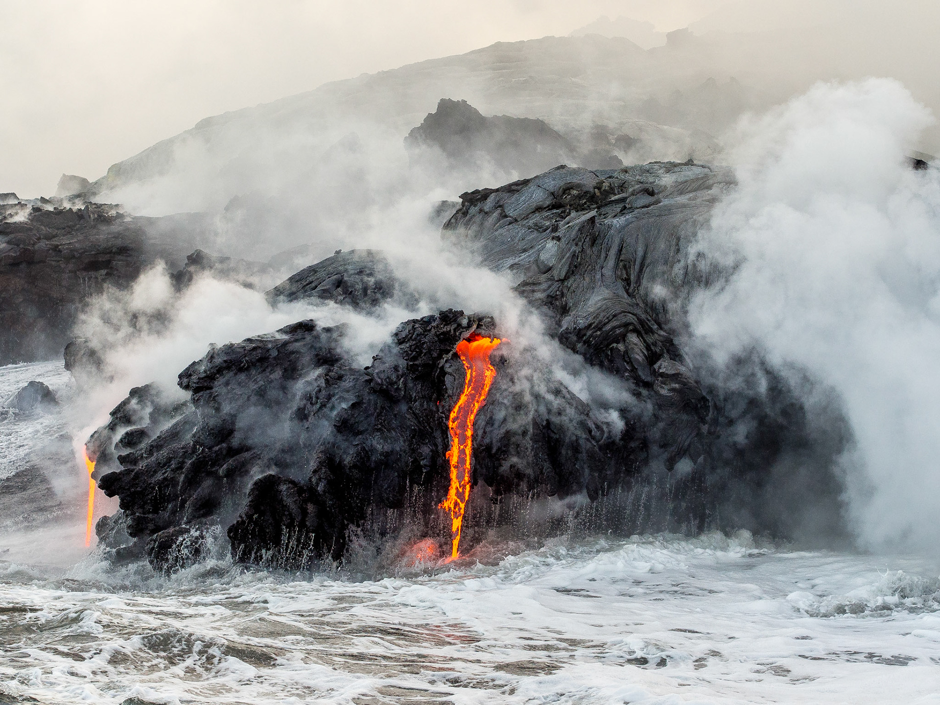 Lava del Pu'u 'Ō'ō vent