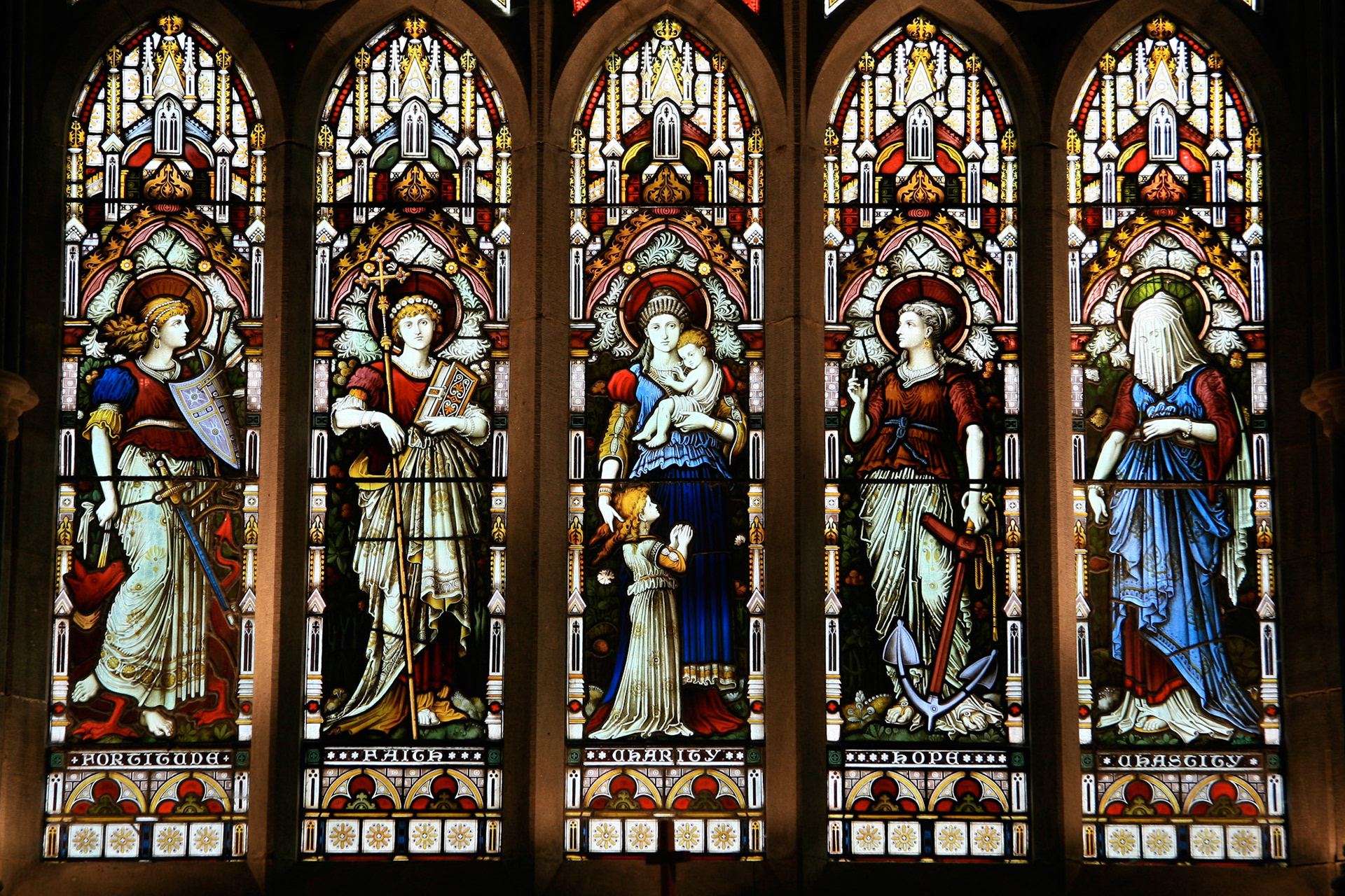 Gothic church (Kylemore)