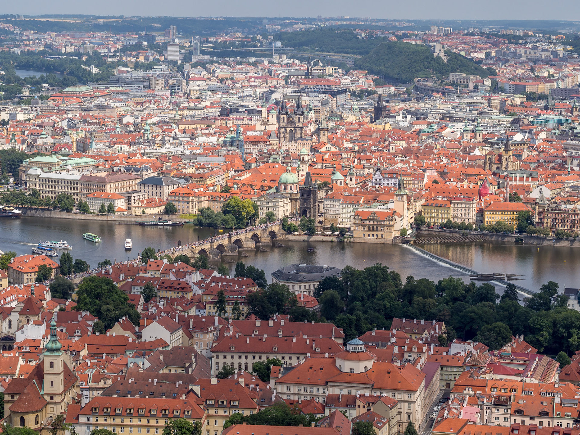 Panorámica desde Petrin